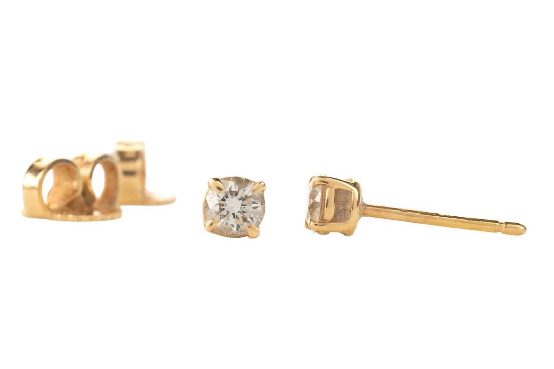 TIFFANY & CO PAIR OF DIAMOND STUD EARRINGS