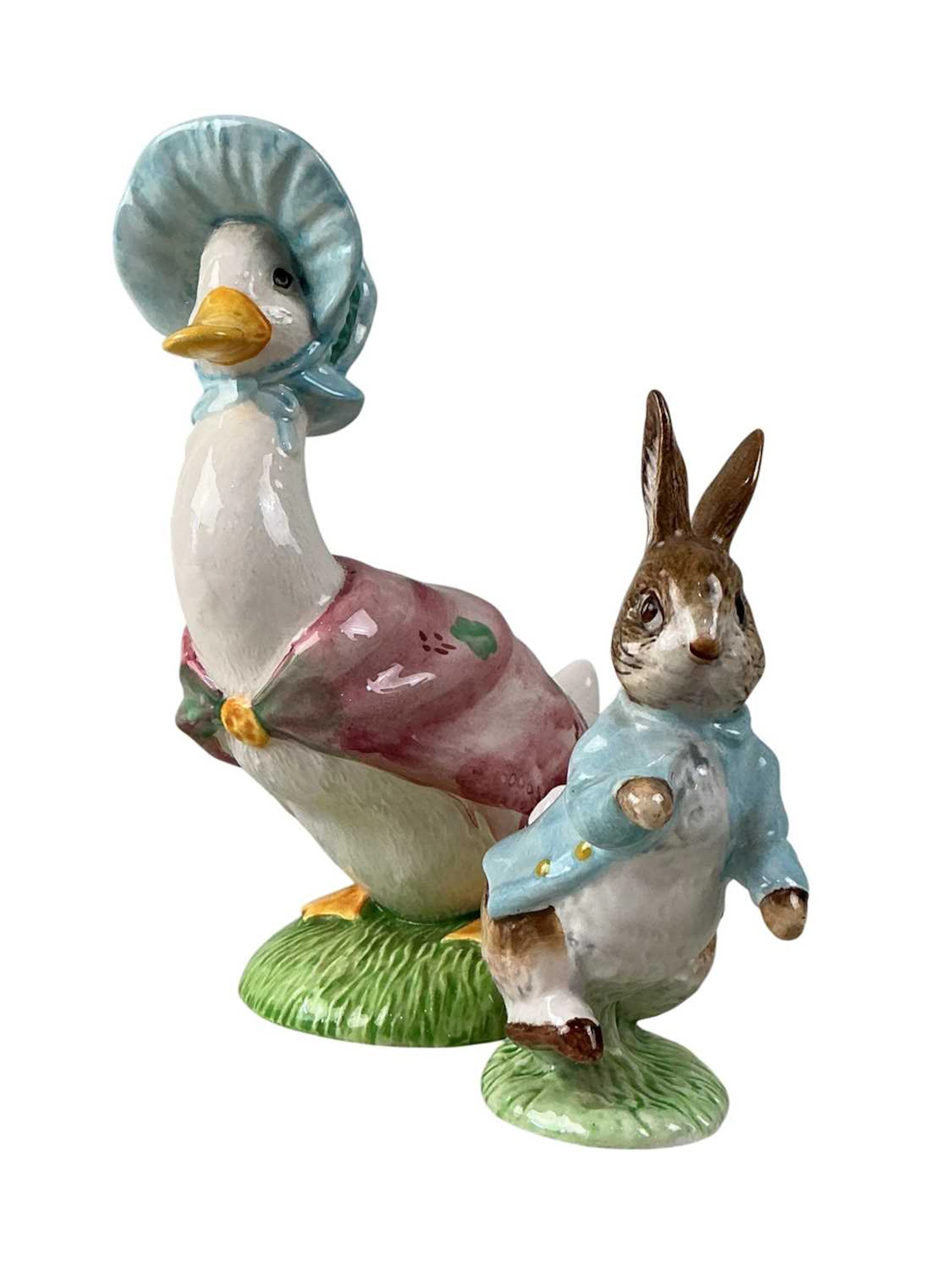 GROUP OF CERAMIC ANIMAL FIGURES LATE 20TH CENTURY