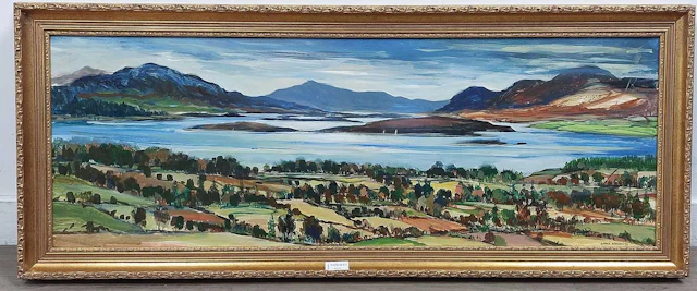 * ALISTAIR ANDERSON AUTUMN EVENING, LOCH LOMOND