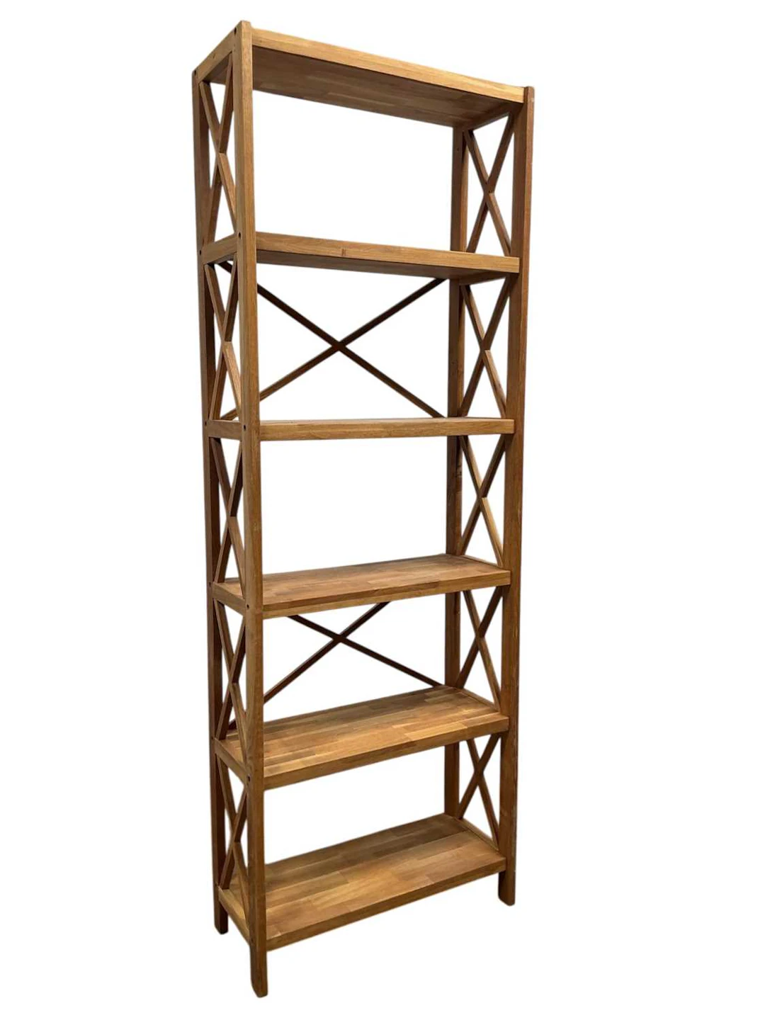 MODERN OPEN BOOKCASE LATE 20TH CENTURY