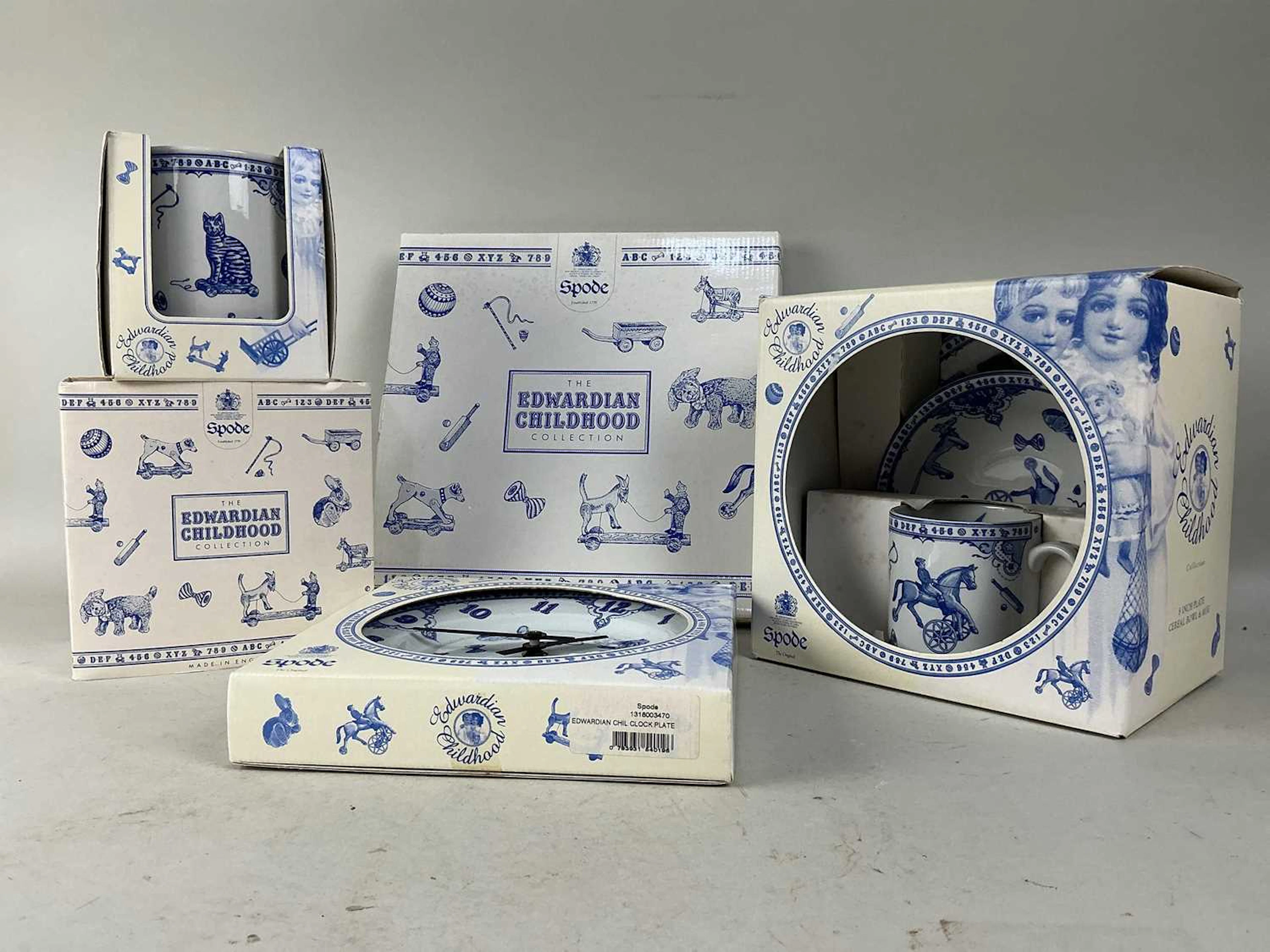 SPODE EDWARDIAN CHILDHOOD COLLECTION LATE 20TH CENTURY