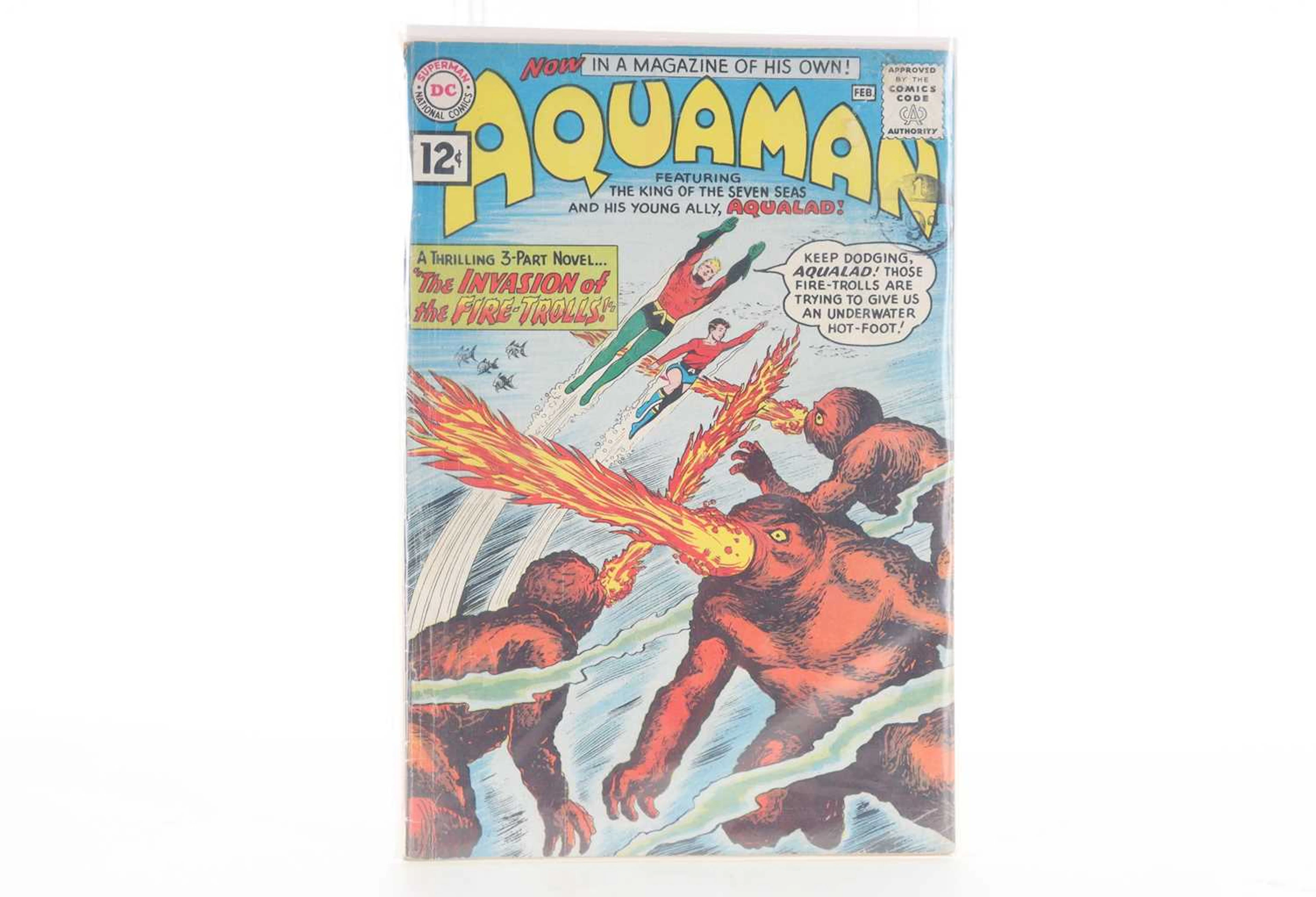 AQUAMAN-ISSUES 1-16- DC COMICS 1962-1964