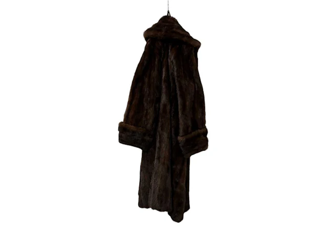 LADY'S FULL LENGTH MINK COAT MID 20TH CENTURY