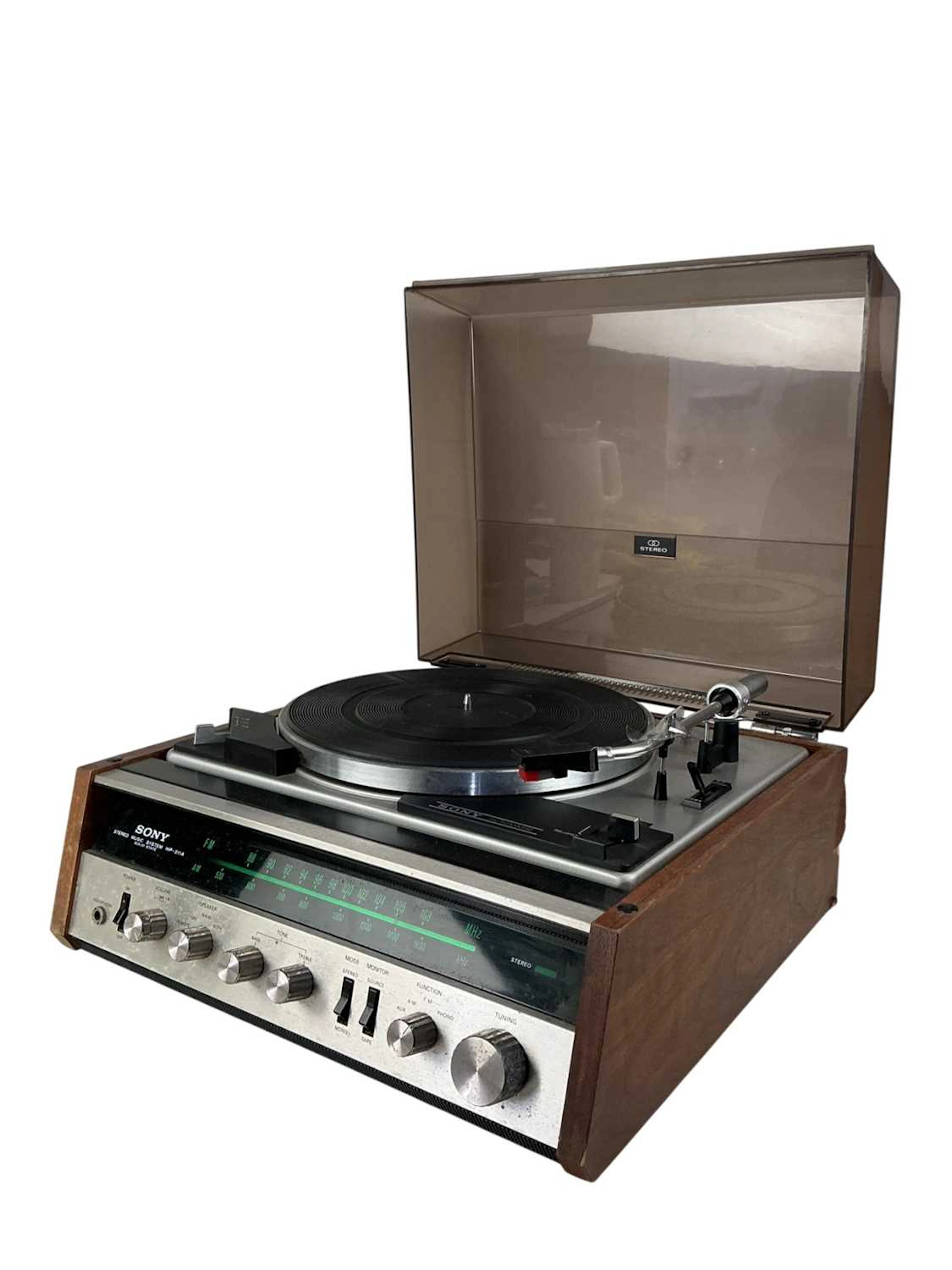 SONY HP-211A STEREO MUSIC SYSTEM LATE 20TH CENTURY