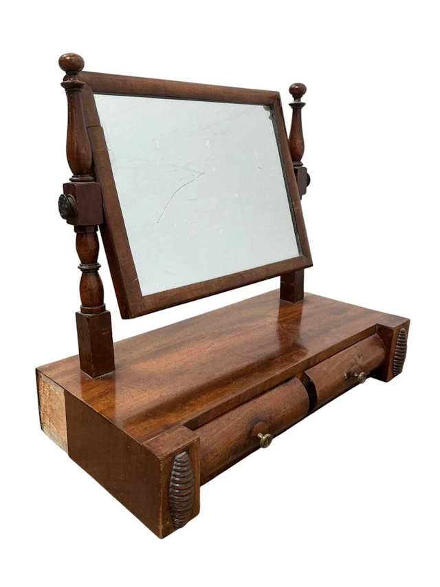 MAHOGANY DRESSING MIRROR EARLY 20TH CENTURY