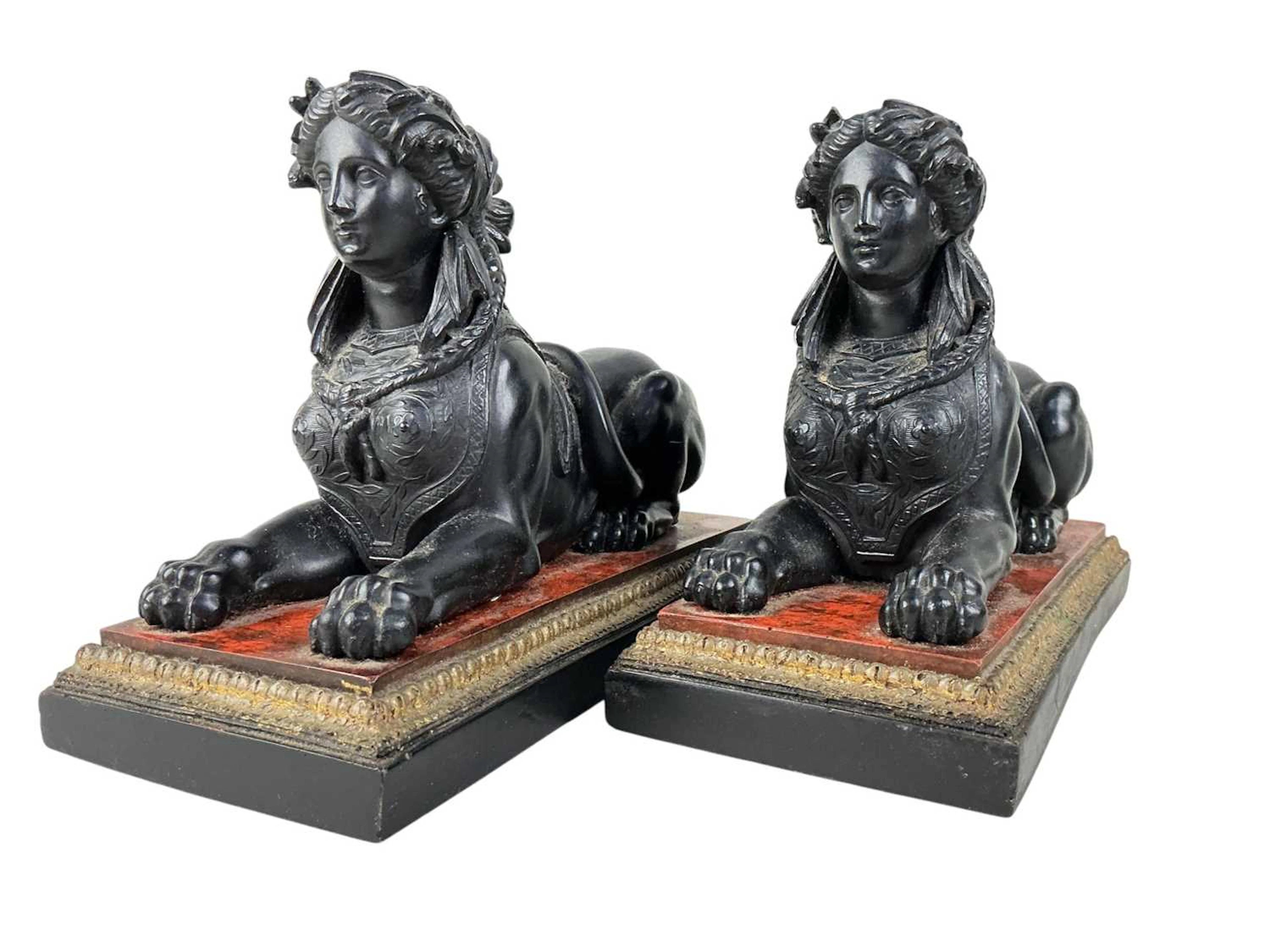 PAIR OF GRAND TOUR STYLE FIGURES, LATE 20TH/EARLY 21ST CENTURY AND OTHER ITEMS