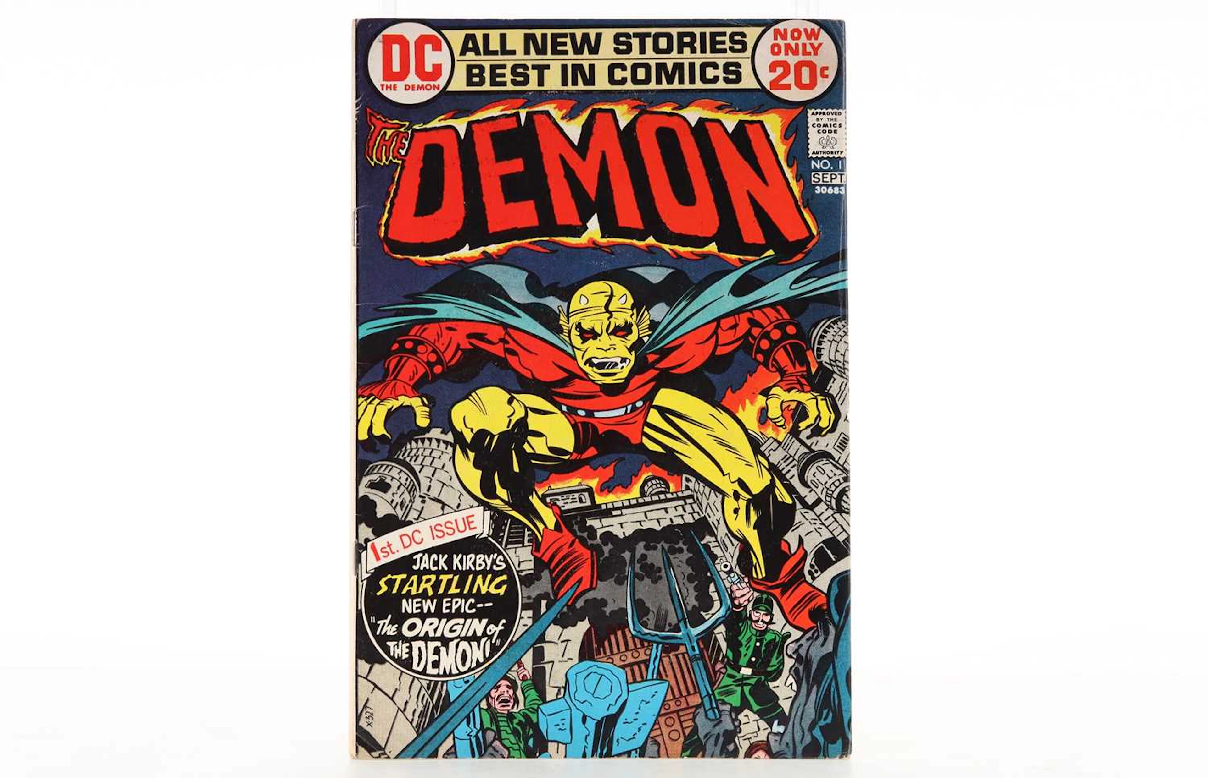 THE DEMON DC COMICS COMPLETE RUN ISSUES 1-16 1972-1974