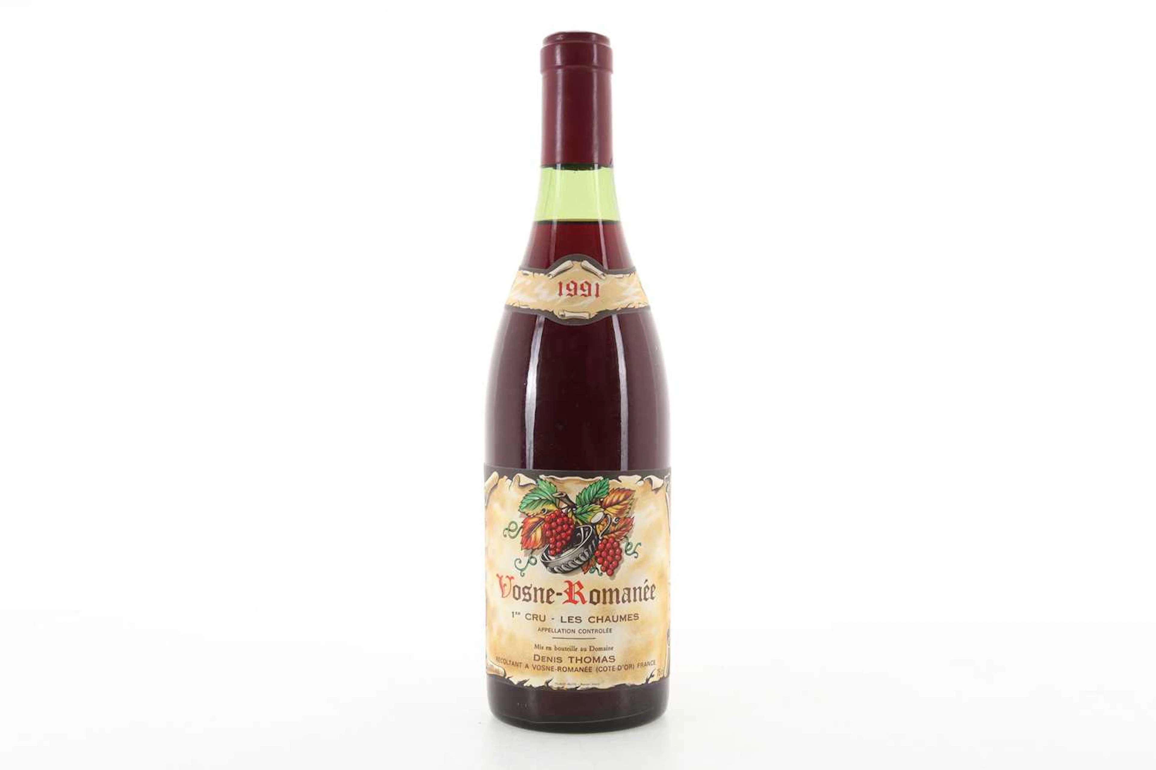 DOM. DENIS THOMAS 1991 VOSNE-ROMANEE PREMIER CRU BURGUNDY