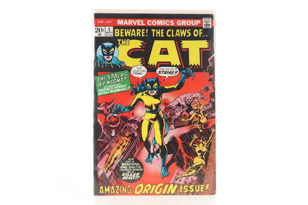 MARVEL-THE CAT NO1 ISSUE AND OTHERS