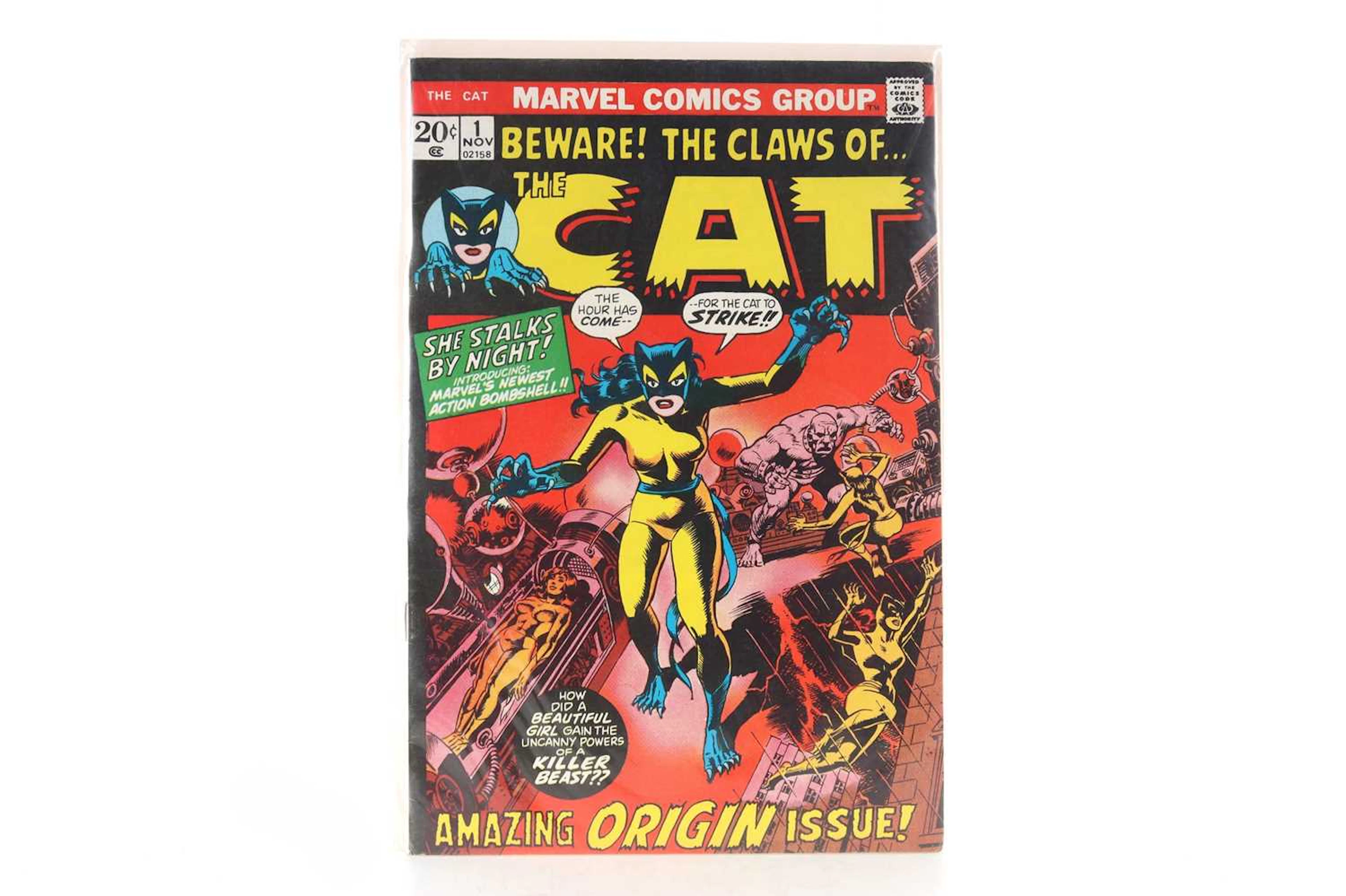 MARVEL-THE CAT NO1 ISSUE AND OTHERS