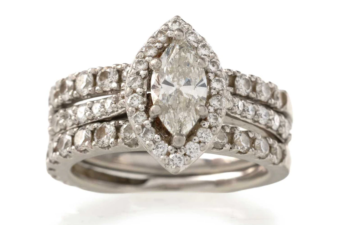 DIAMOND BRIDAL SET 21ST CENTURY