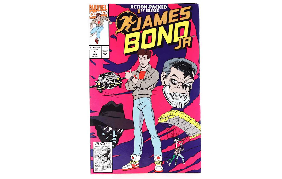 JAMES BOND JR- MARVEL COMICS ISSUES 1-12 1992