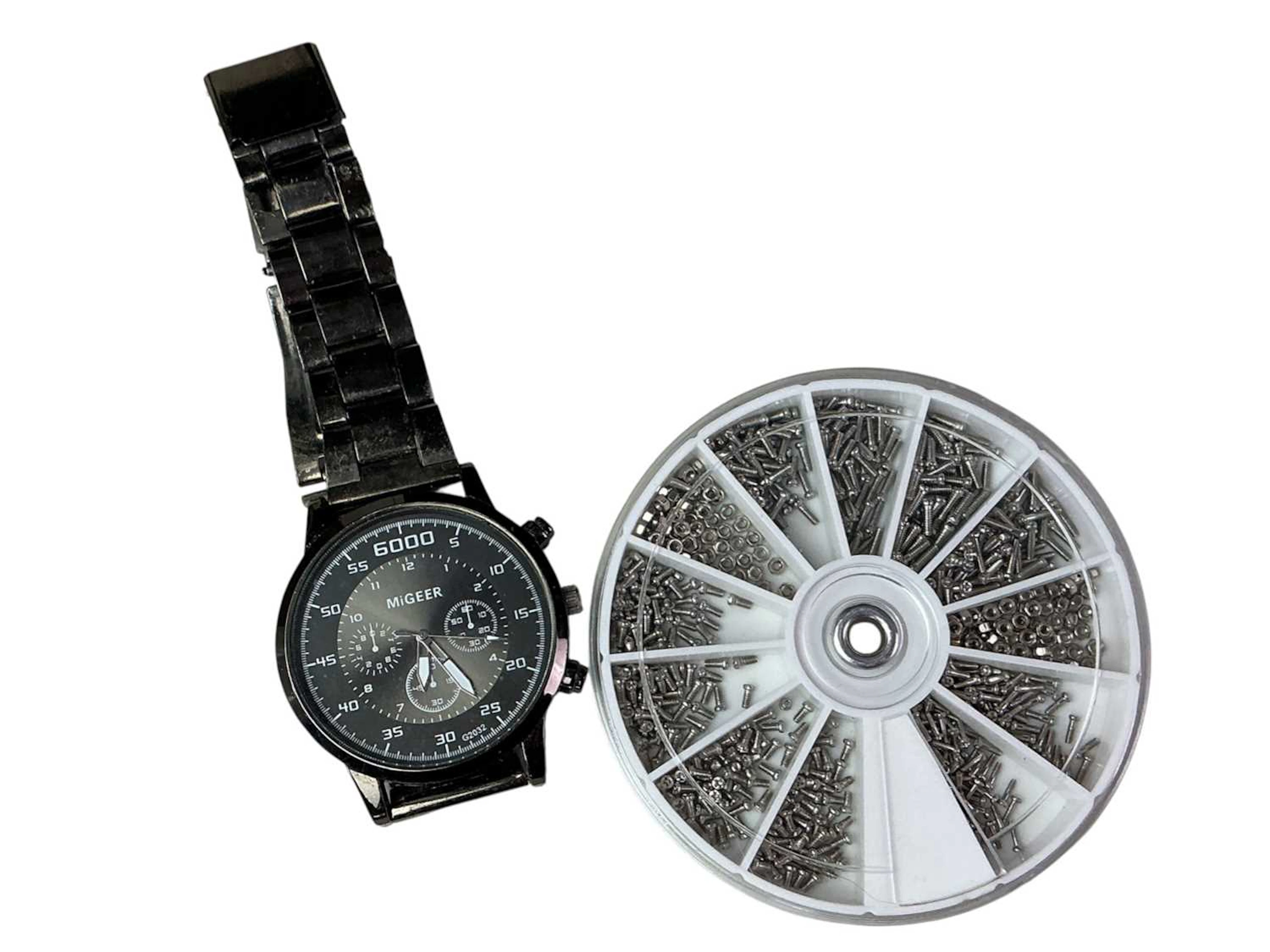 COLLECTION OF WATCHES AND REPAIR EQUIPMENT