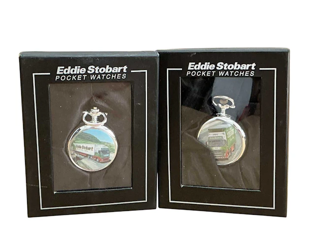GROUP OF EDDIE STOBART POCKET WATCHES EARLY 21ST CENTURY