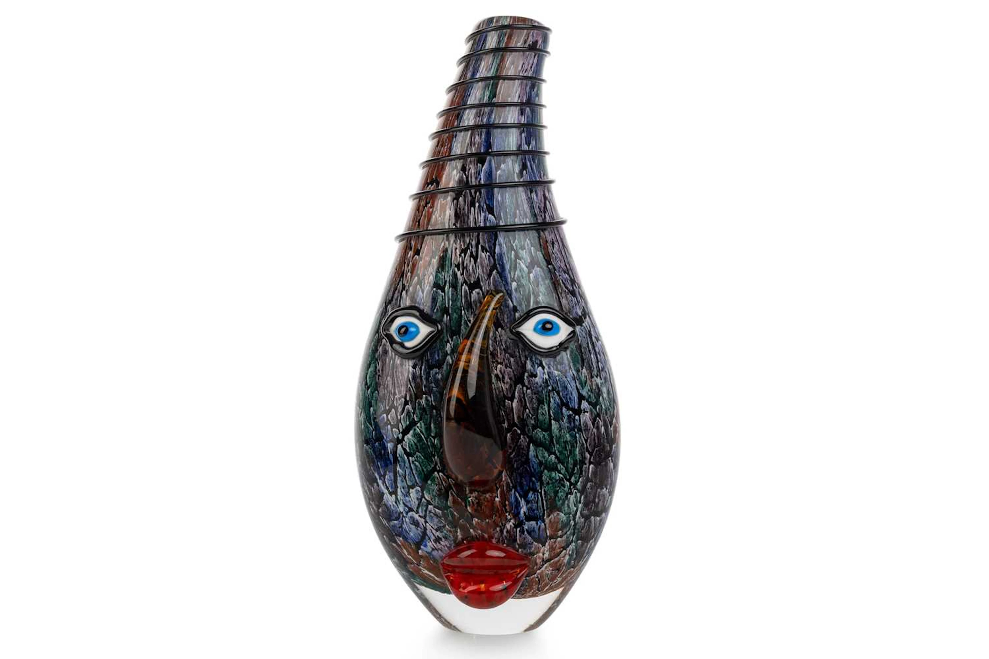 ART GLASS VASE MID/LATE 20TH CENTURY