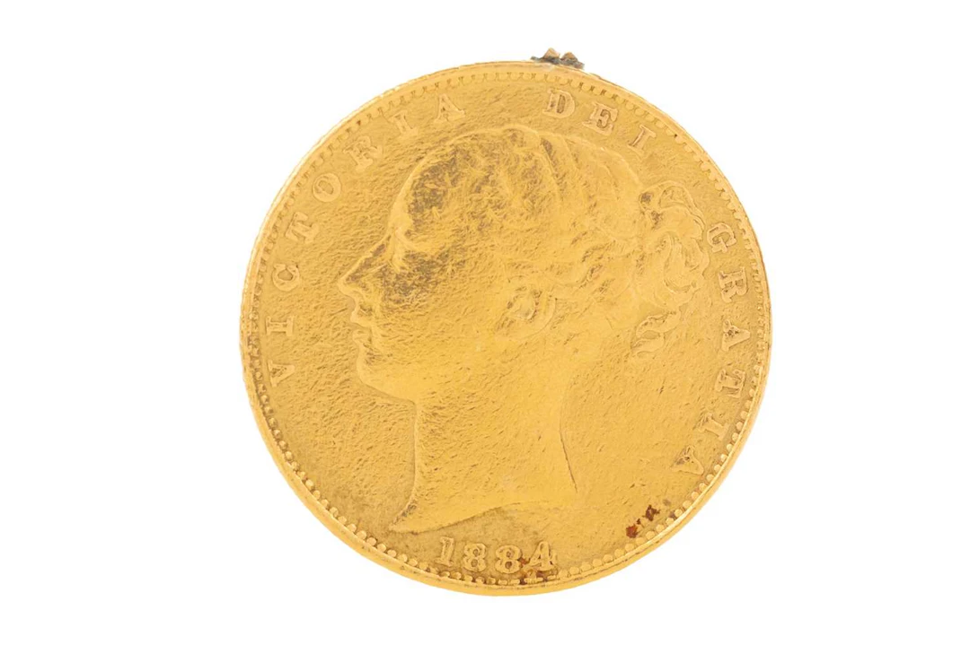 VICTORIA GOD SOVEREIGN 1884