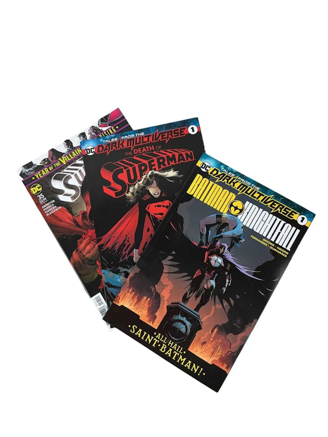 DC COMICS, MODERN SUPERMAN, BATMAN AND DC UNIVERSE COMIC BOOK COLLECTION