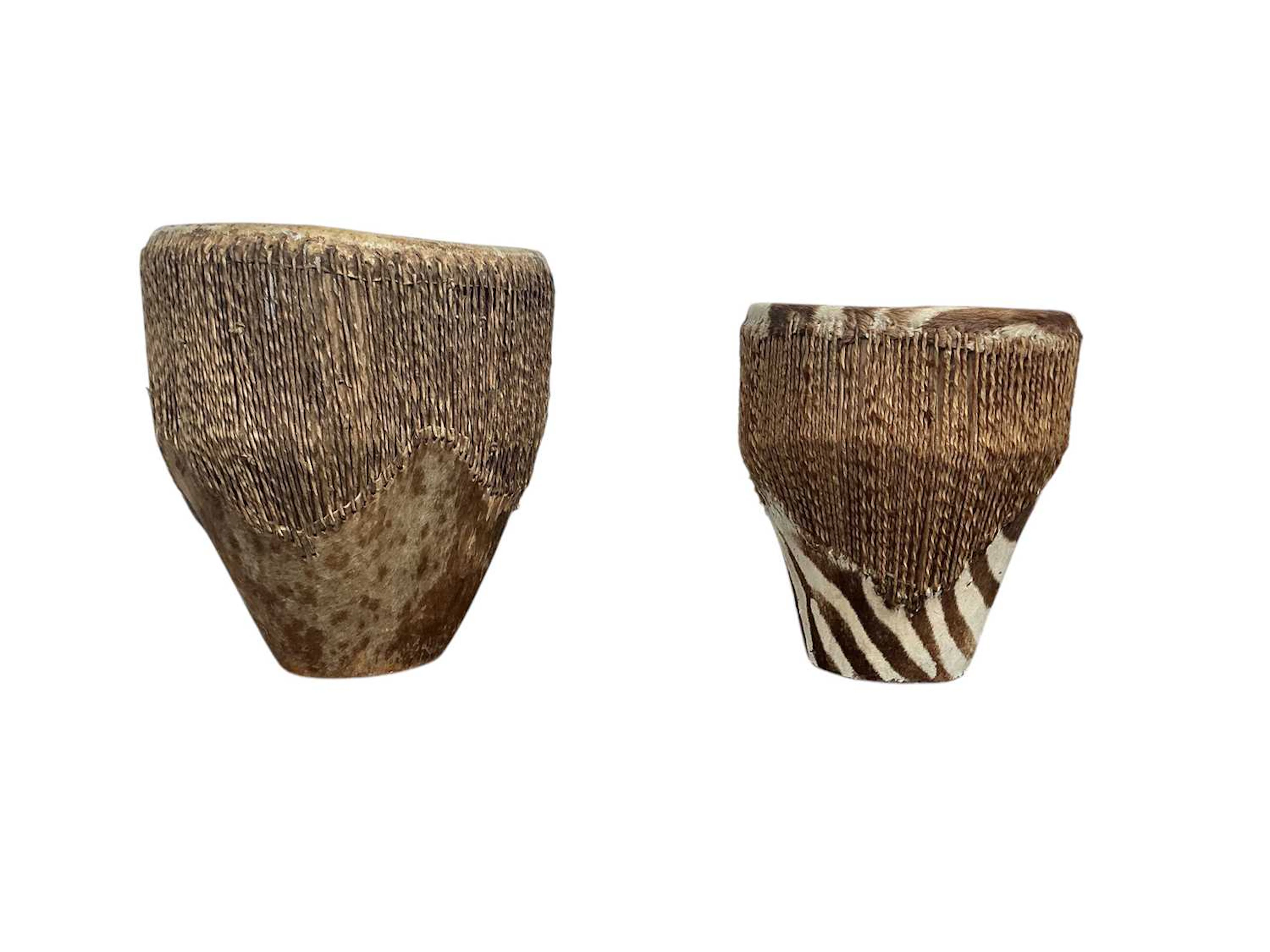 AFRICAN NATIVE DRUM EARLY 20TH CENTURY