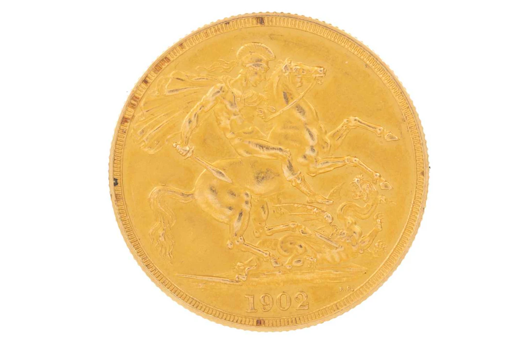 EDWARD VII DOUBLE GOLD SOVEREIGN 1902
