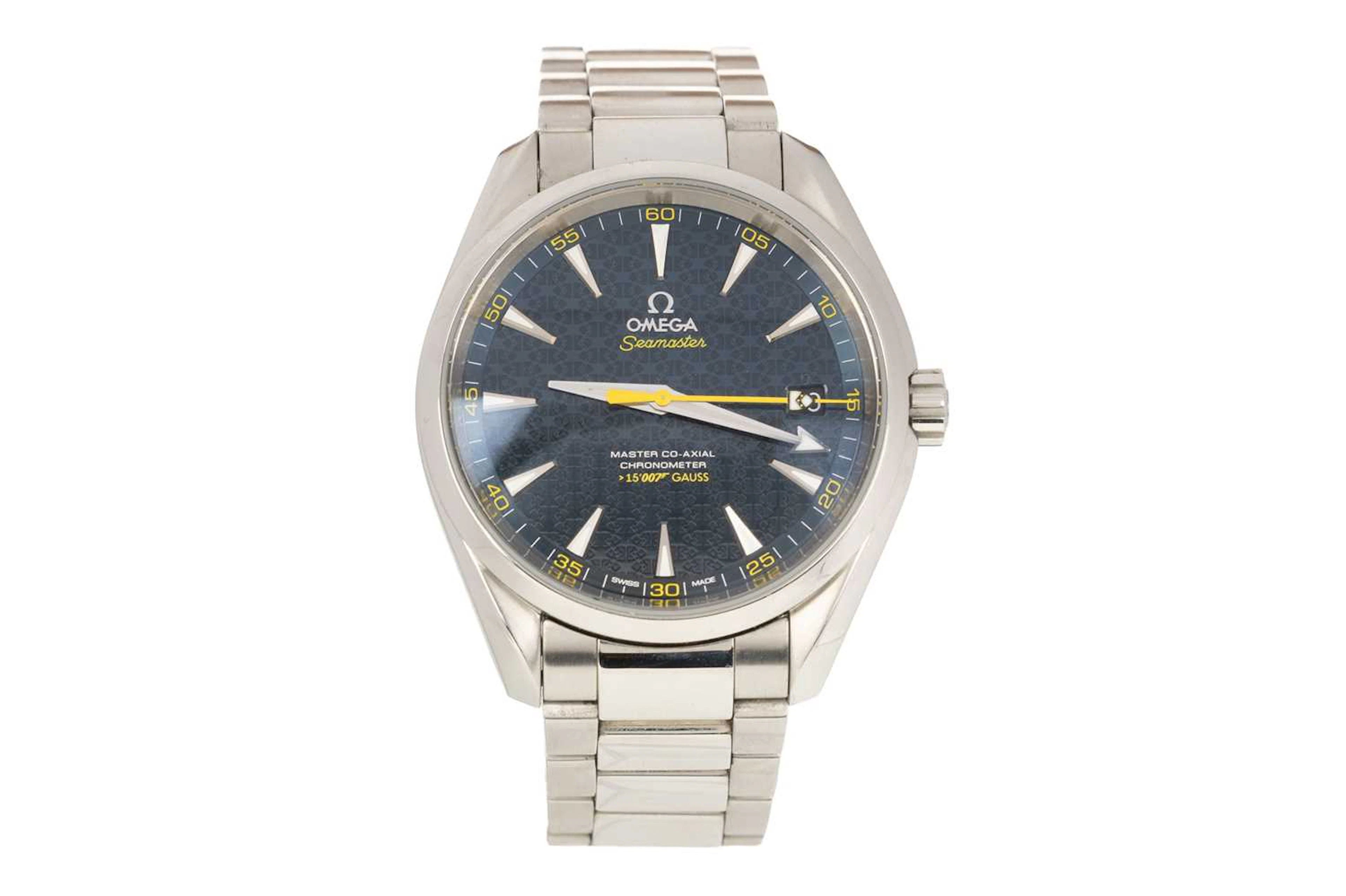 OMEGA SEAMASTER AQUA TERRA - JAMES BOND '007' LIMITED EDITION STAINLESS