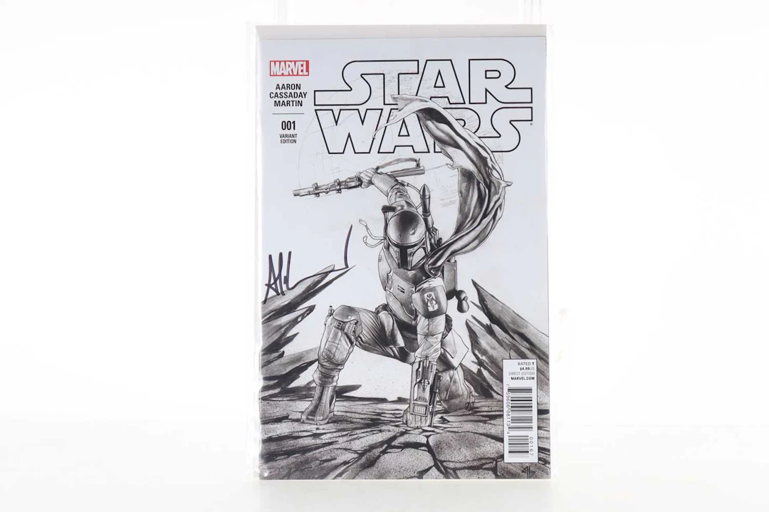 MARVEL STAR WARS #1 VARIANT COVER COLLECTION INCLUDING ADI GRANOV SIGNED 2015