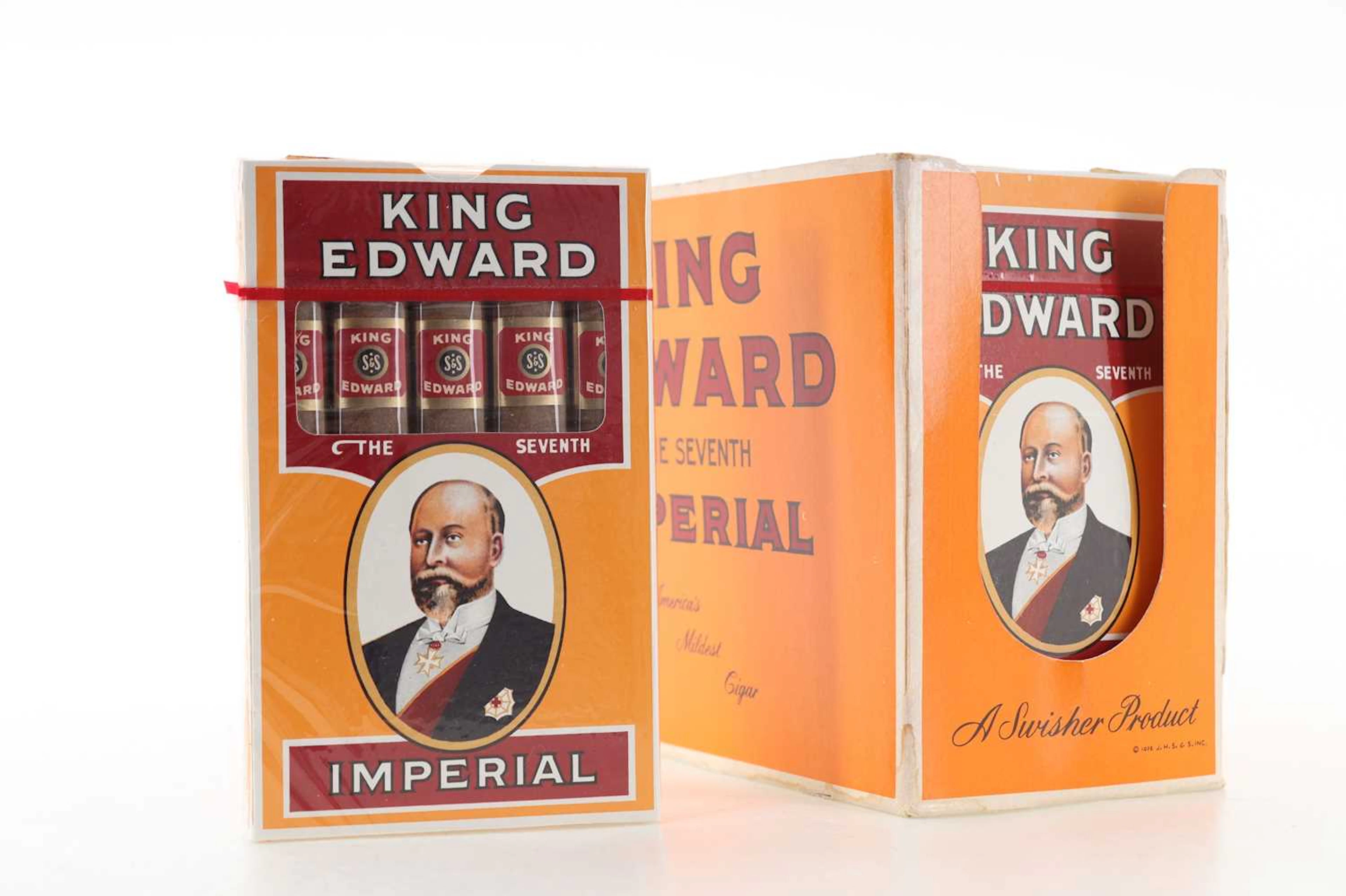 KING EDWARD VII IMPERIAL CIGARS 6 BOXES OF 5 CIGARS