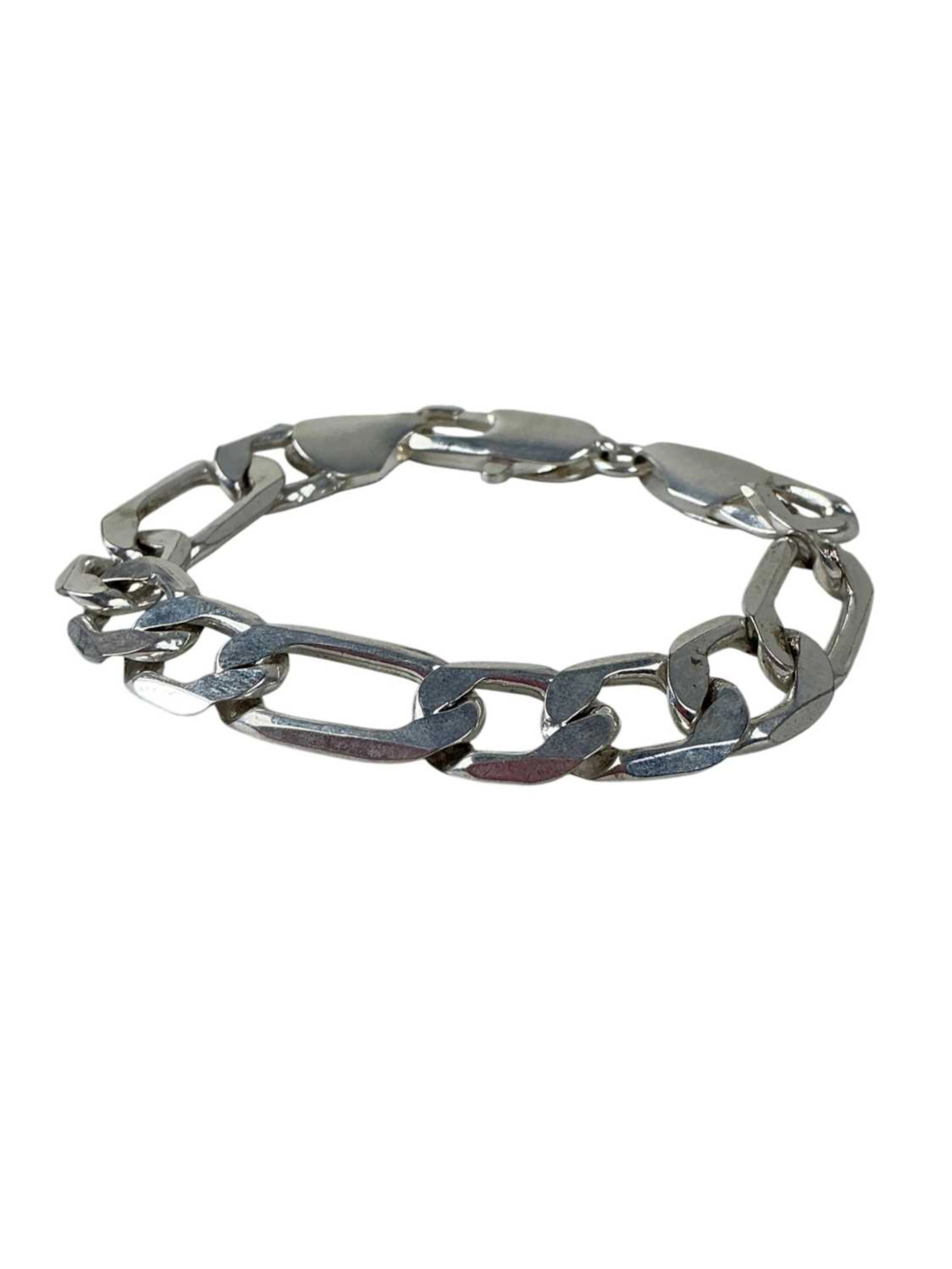 SILVER BRACELET LATE 20TH CENTURY