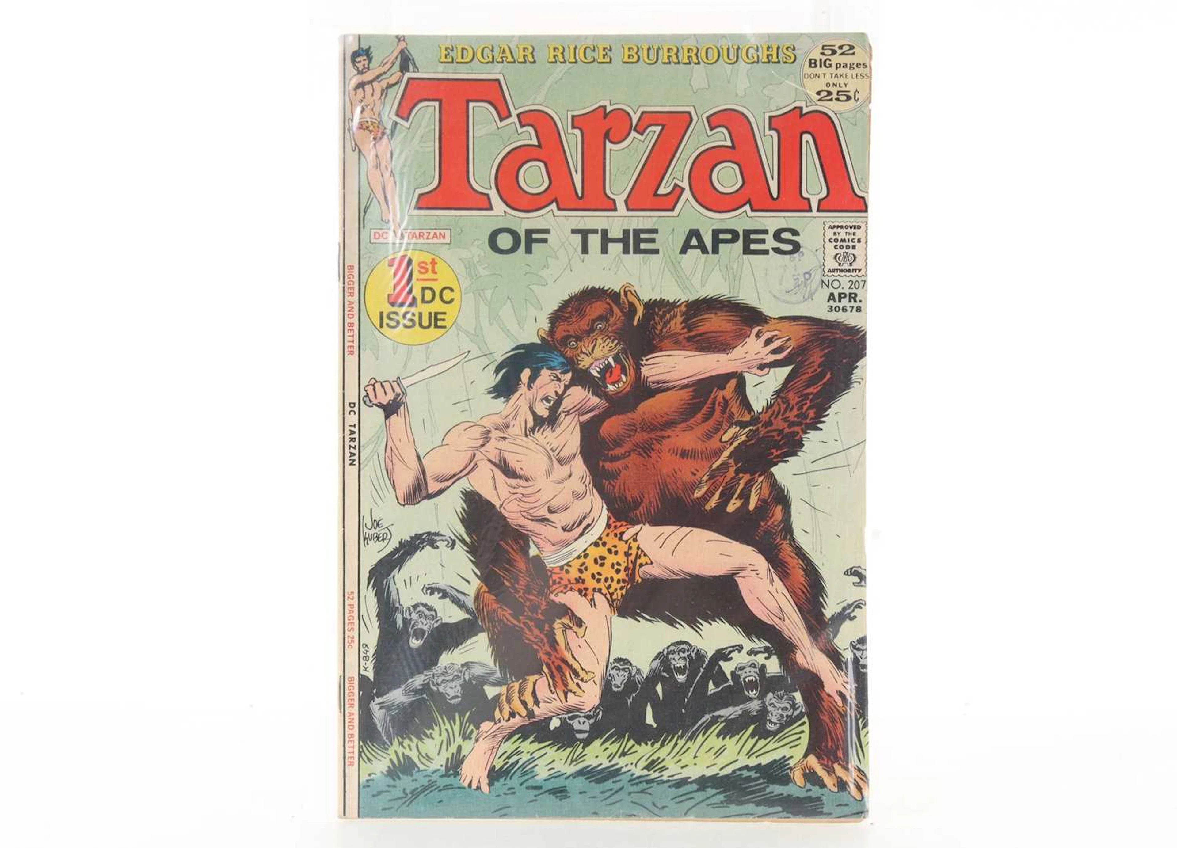 EDGAR RICE BURROUGHS TARZAN COMIC COLLECTION, MARVEL & DC, 1970s 1970s