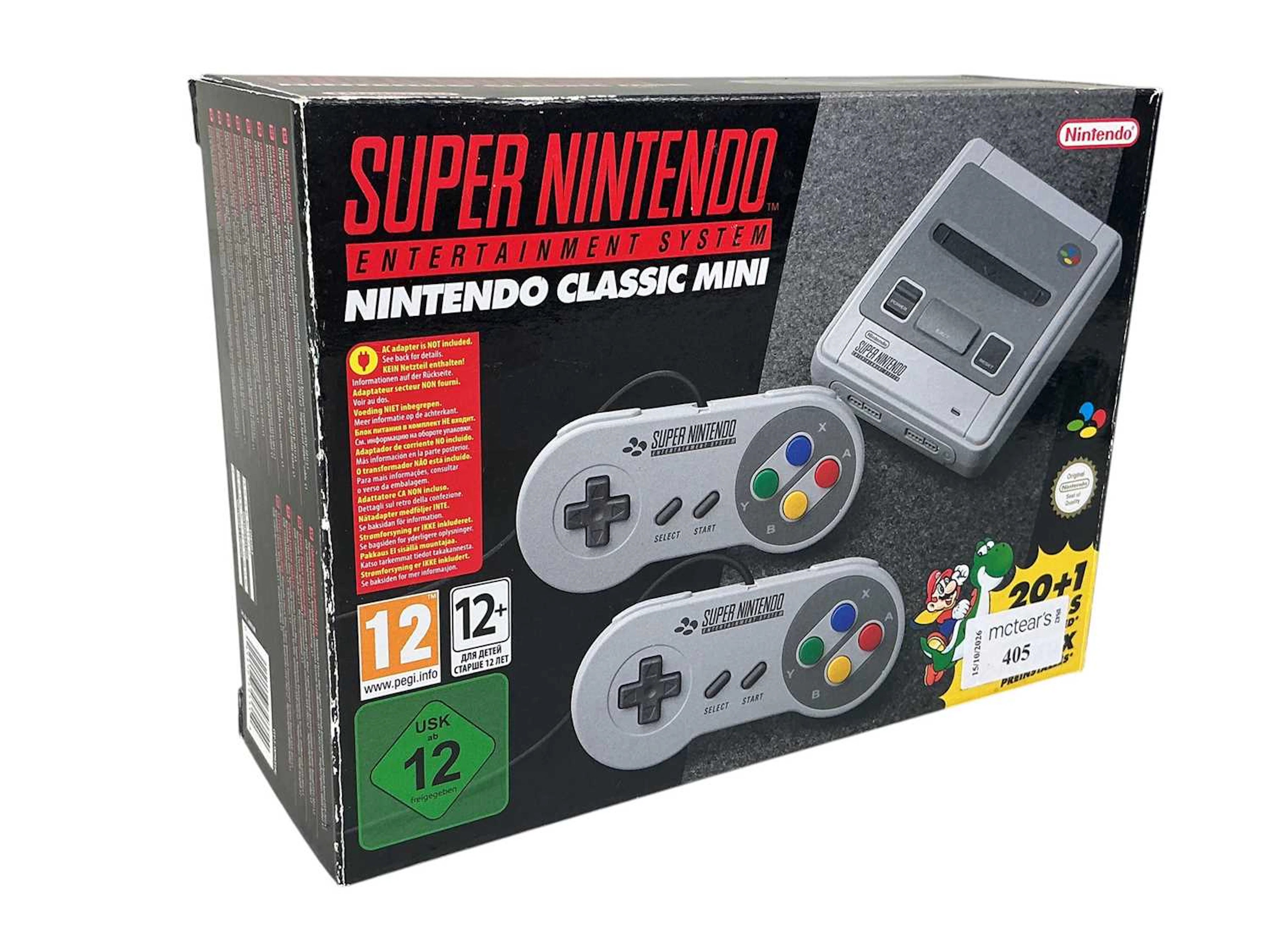 SUPER NINTENDO ENTERTAINMENT SYSTEM (SNES) CLASSIC MINI CONSOLE EARLY