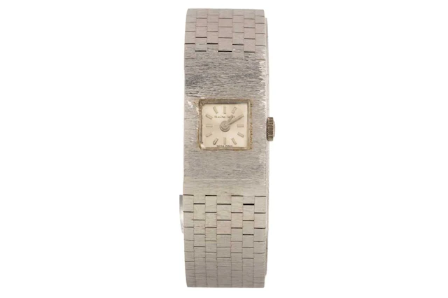 BEUCHE GIROD WHITE GOLD MANUAL WIND WRIST WATCH