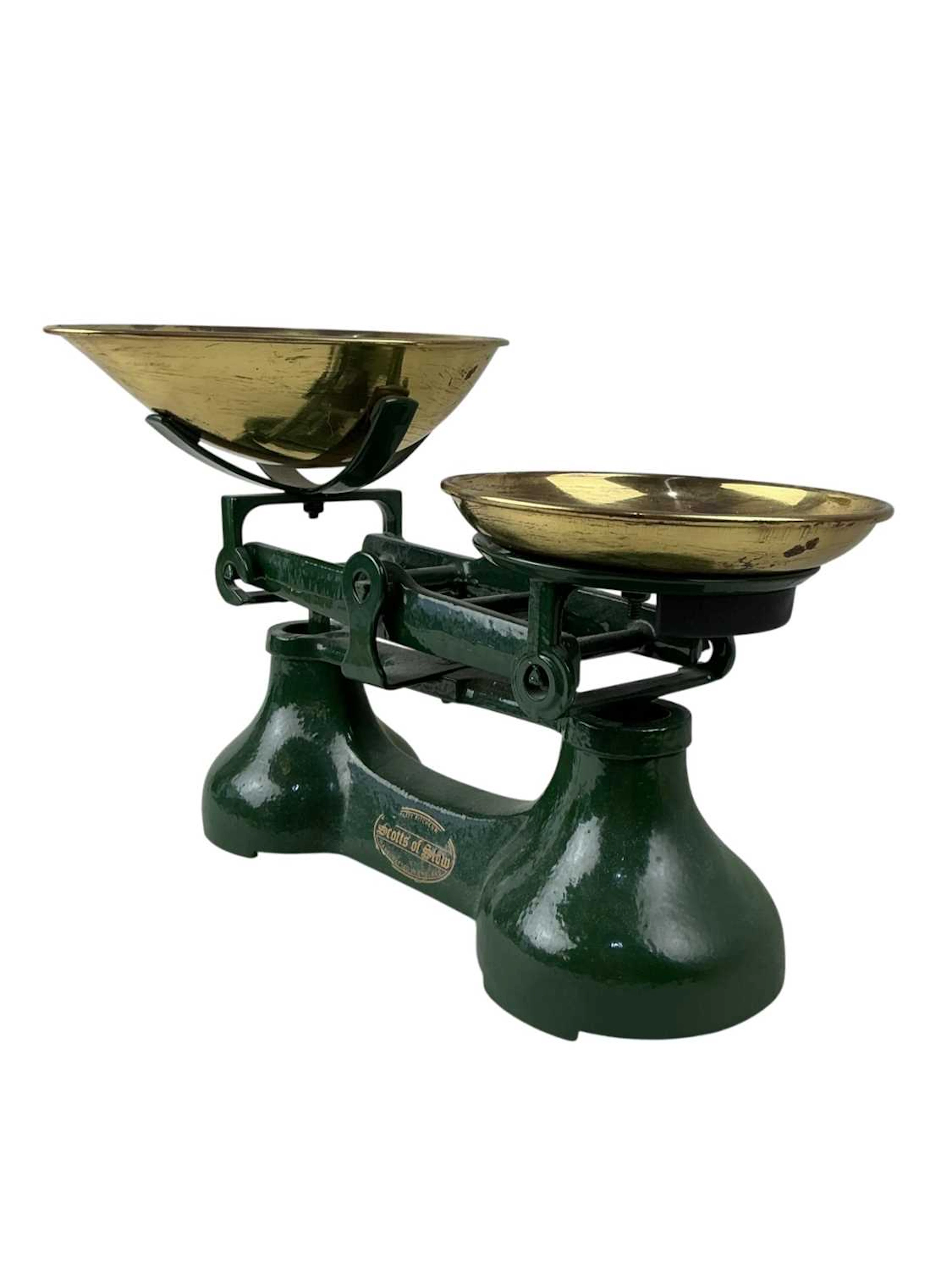 SET OF VINTAGE KITCHEN SCALES MID 20TH CENTURY