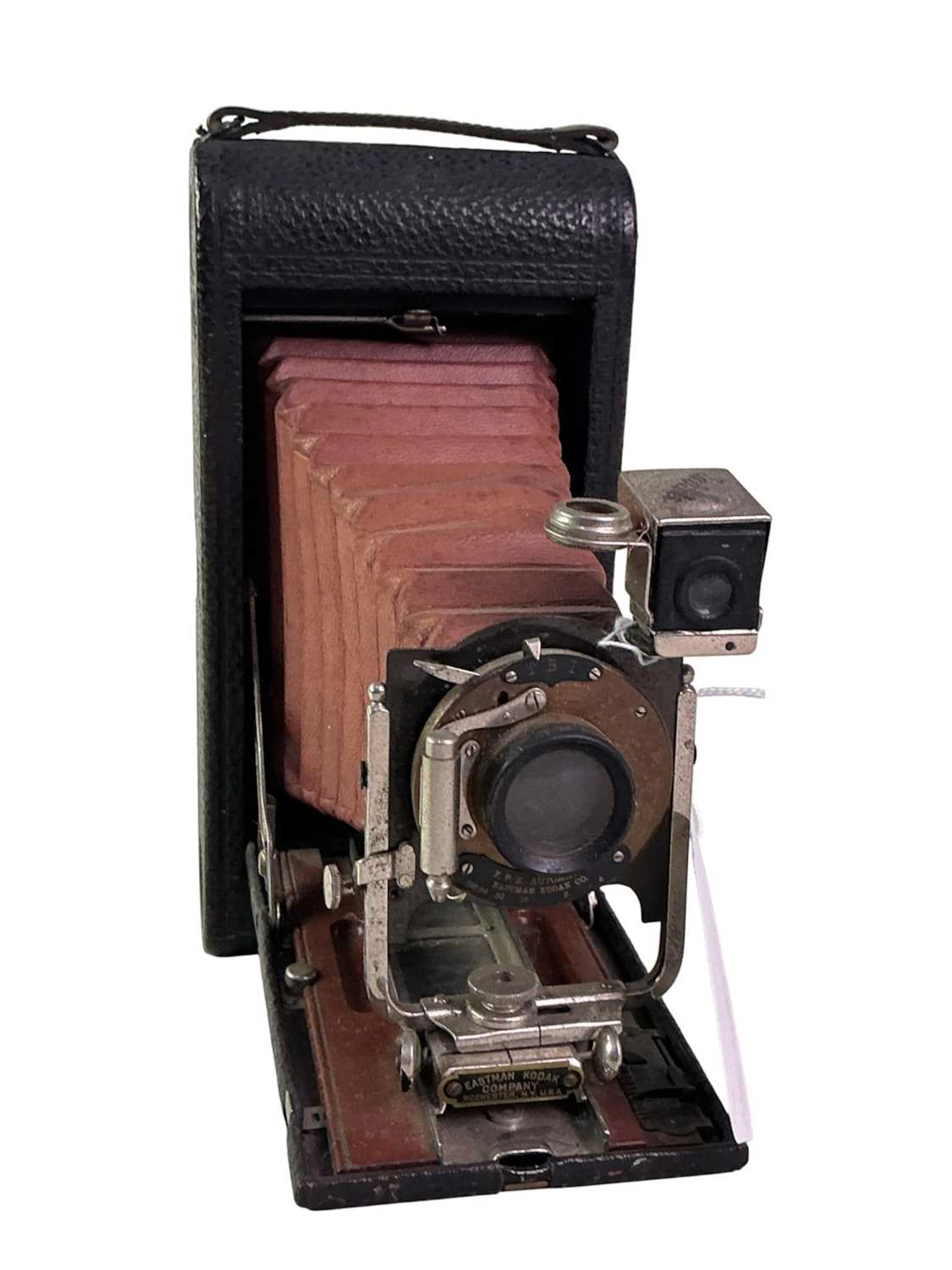 FIVE VINTAGE FOLDING CAMERAS