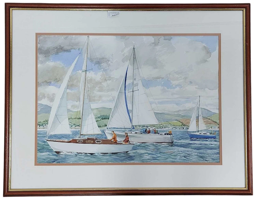 JAS WALLACE YACHTS ON THE WATER and THE OLD WESTERN INFIRMARY
