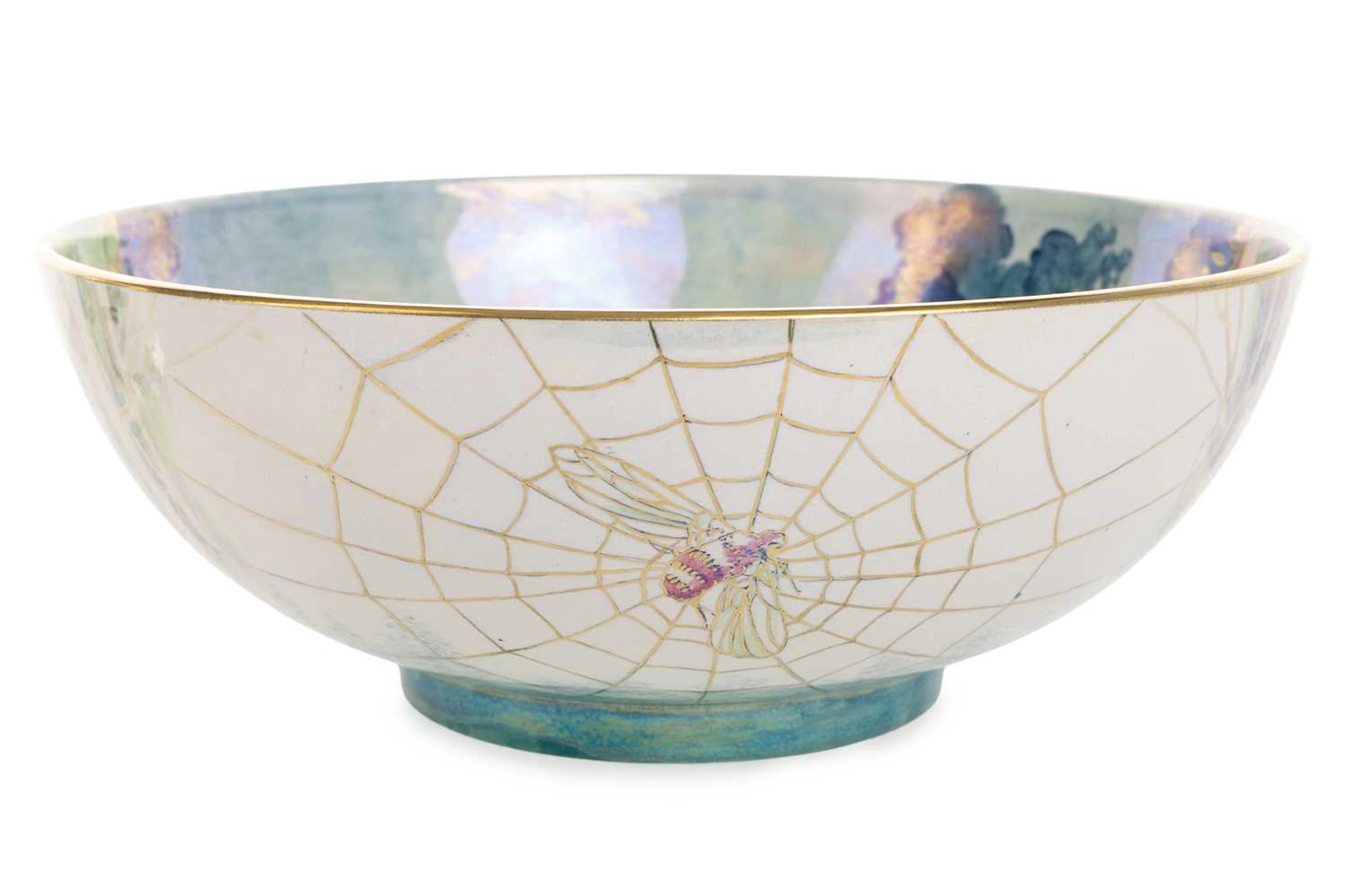 GRIMWADES BYZANTA LUSTRE BOWL CIRCA 1930s