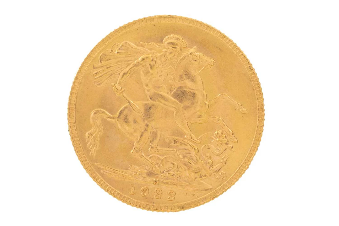 GEORGE V PERTH MINT GOLD SOVEREIGN 1922
