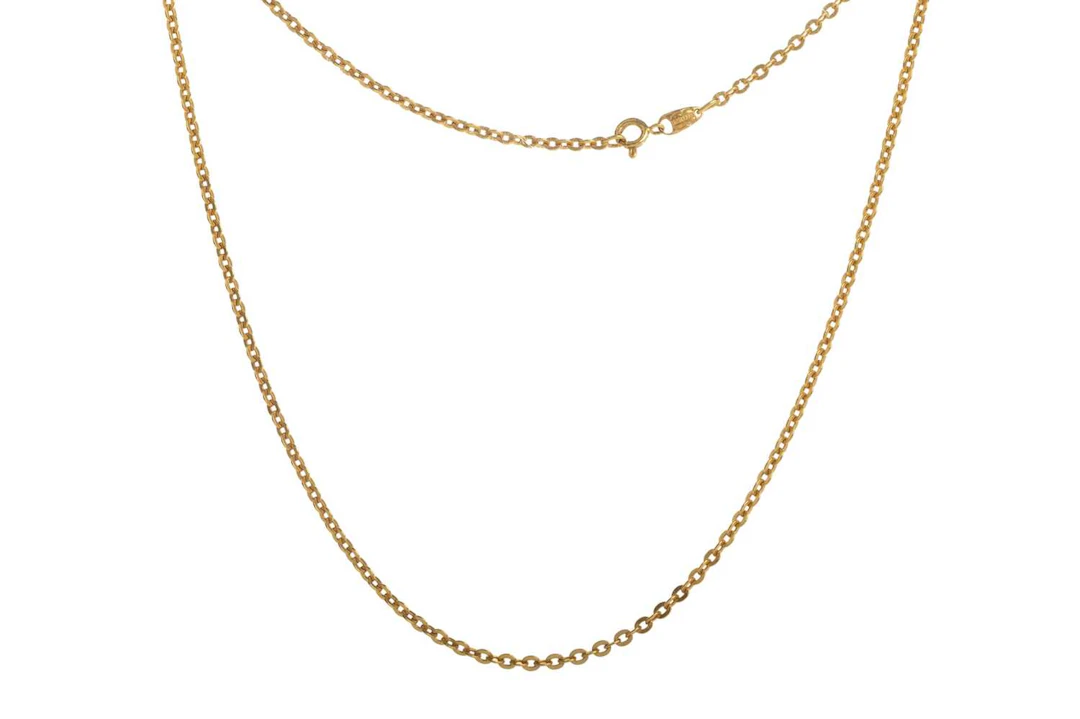 GOLD CHAIN LATE 20TH CENTURY