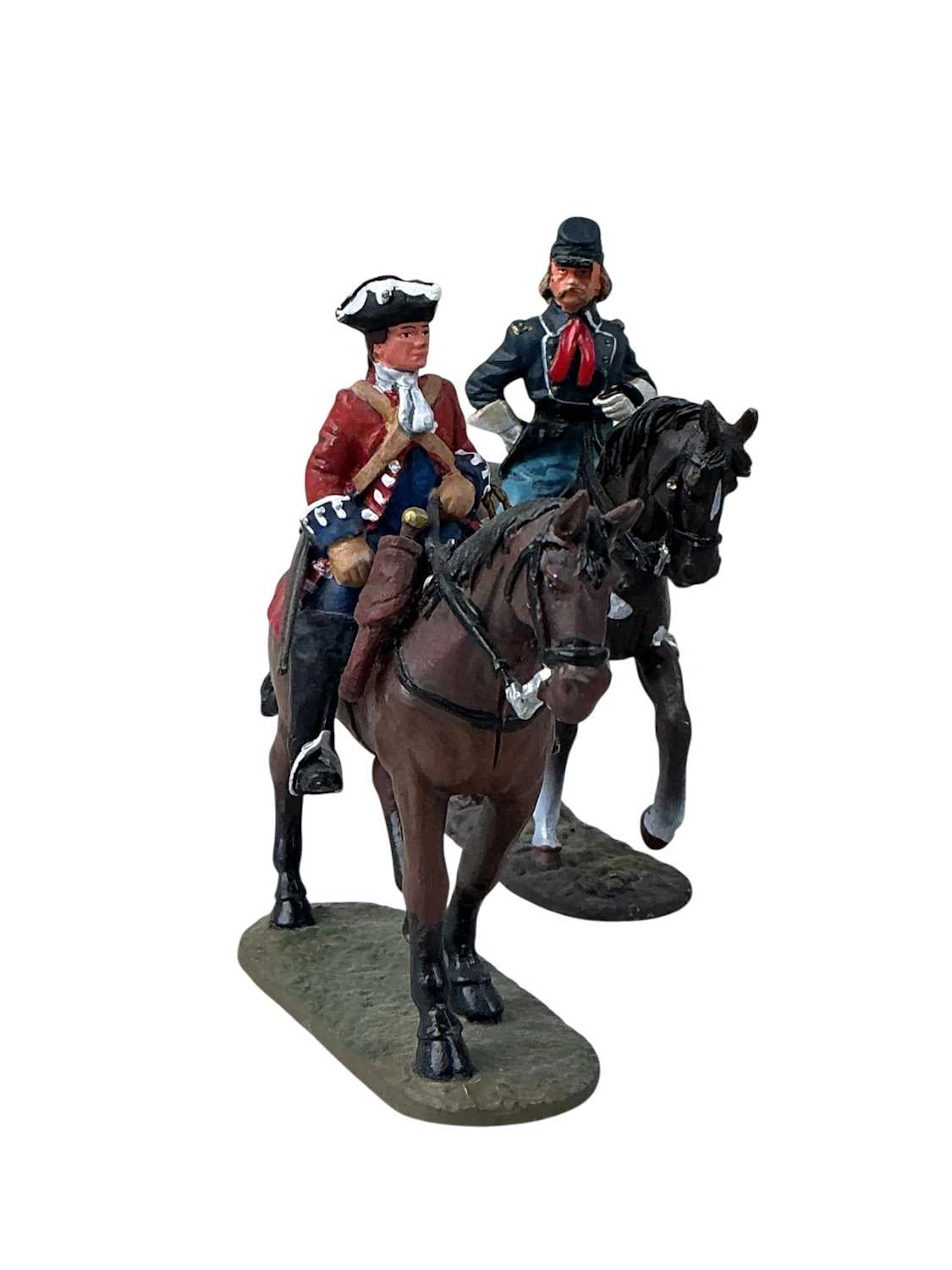 COLLECTION OF DELPRADO LIGHT CAVALRY LEAD FIGURES EARLY 21ST CENTURY