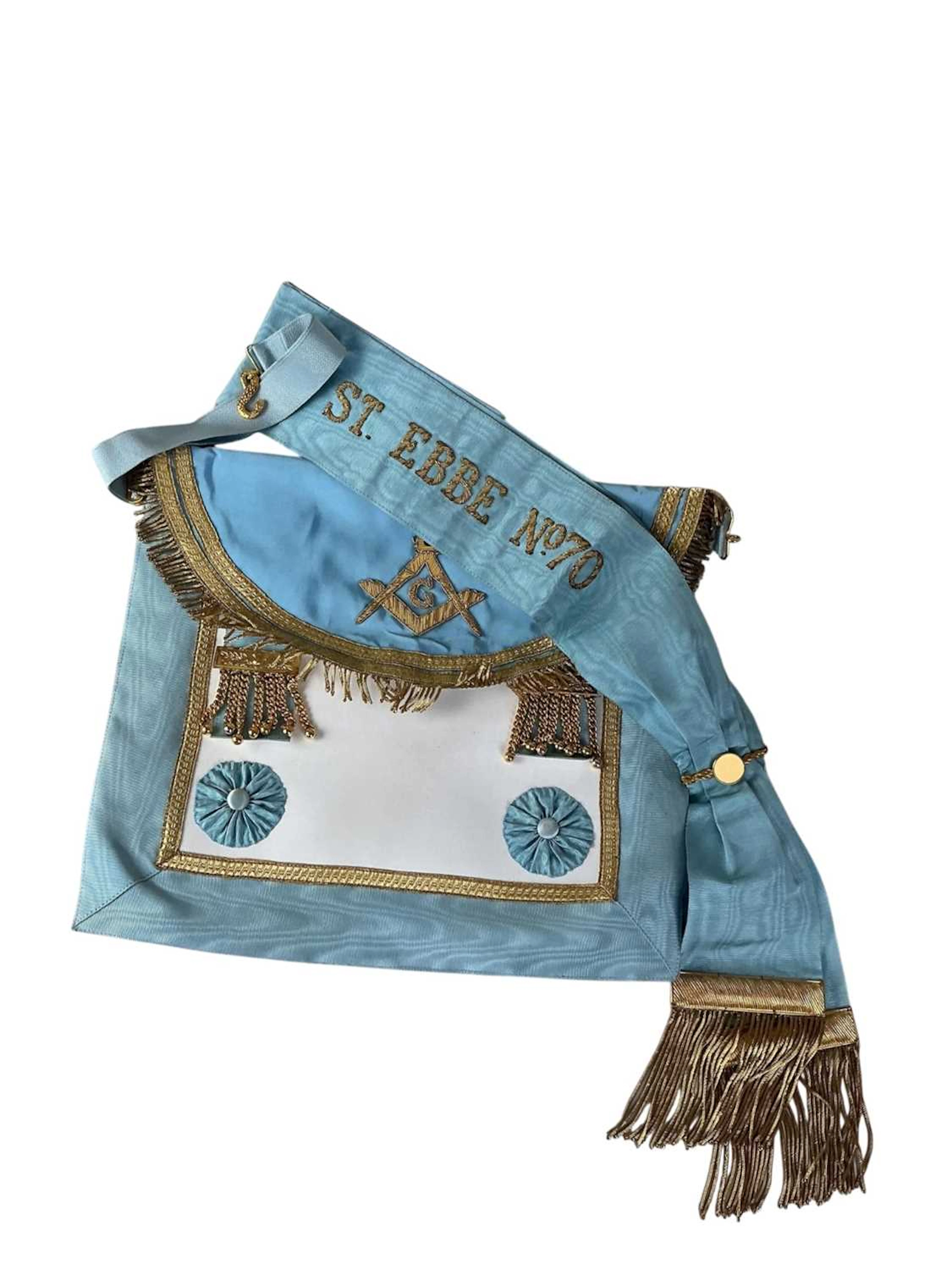 MASONIC APRON MID 20TH CENTURY