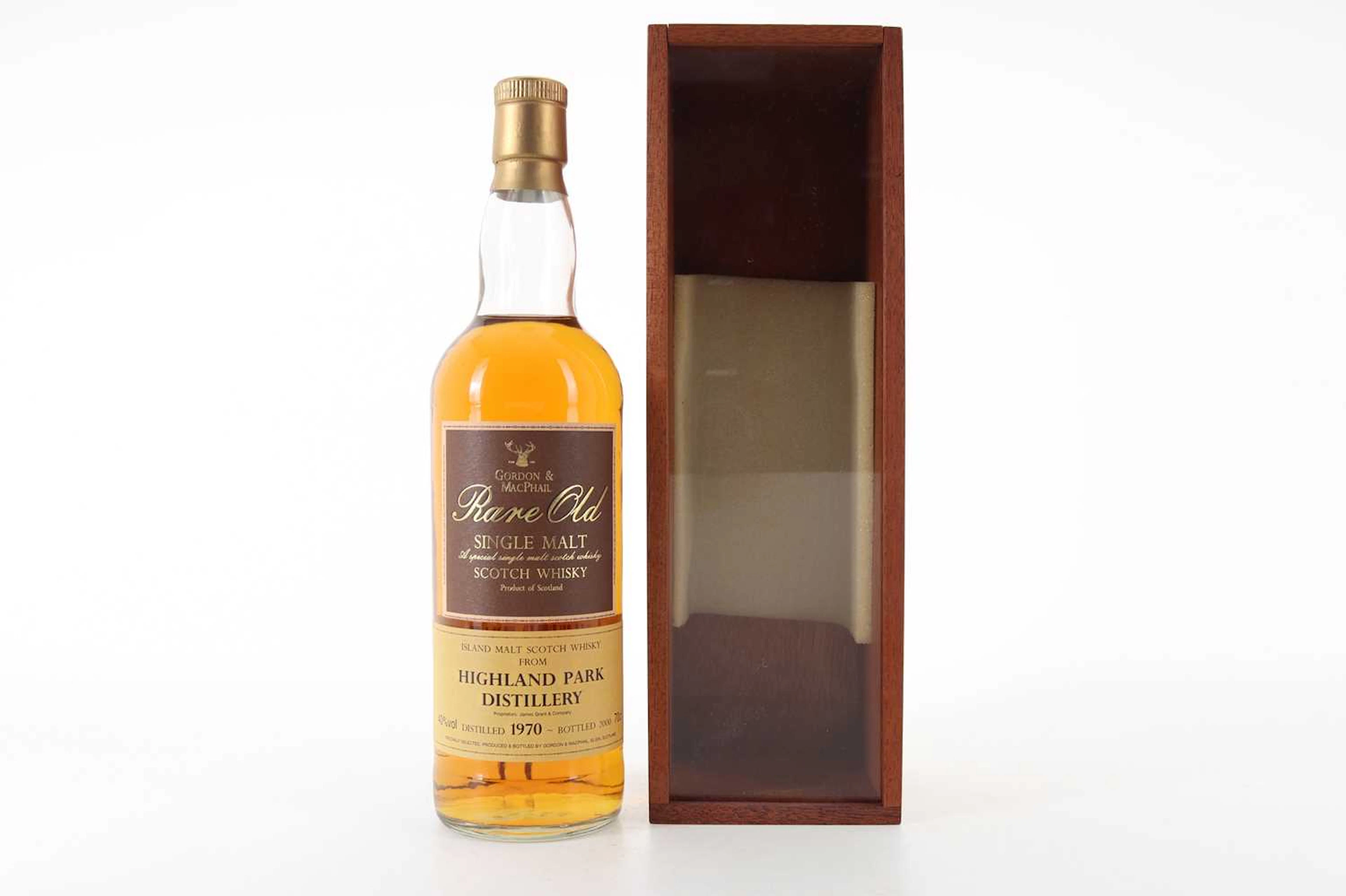 HIGHLAND PARK 1970 GORDON & MACPHAIL RARE OLD ISLAND SINGLE MALT