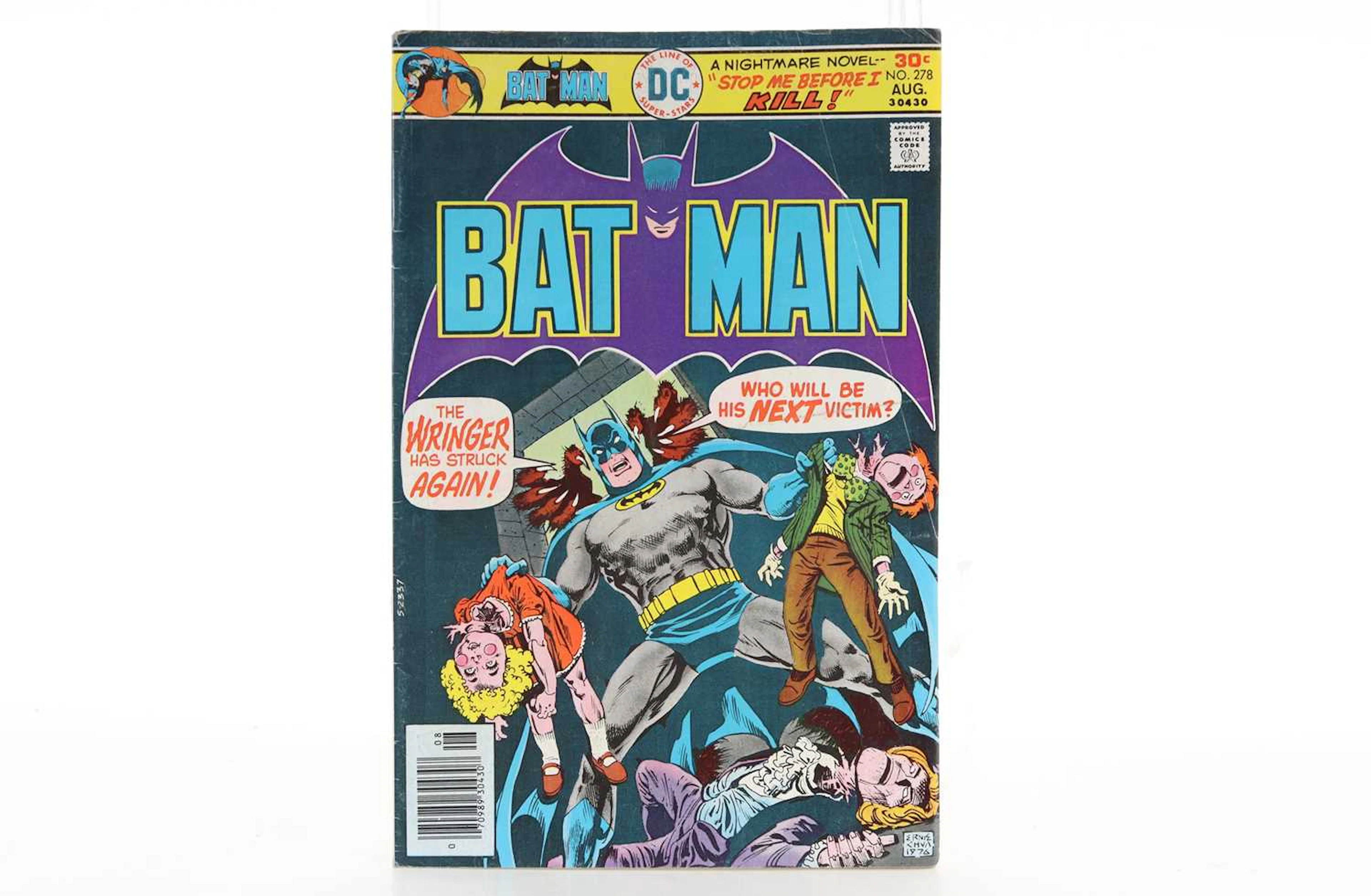 DC- BATMAN NOS. 252-278, CONSECUTIVE BRONZE AGE RUN 1973-1976