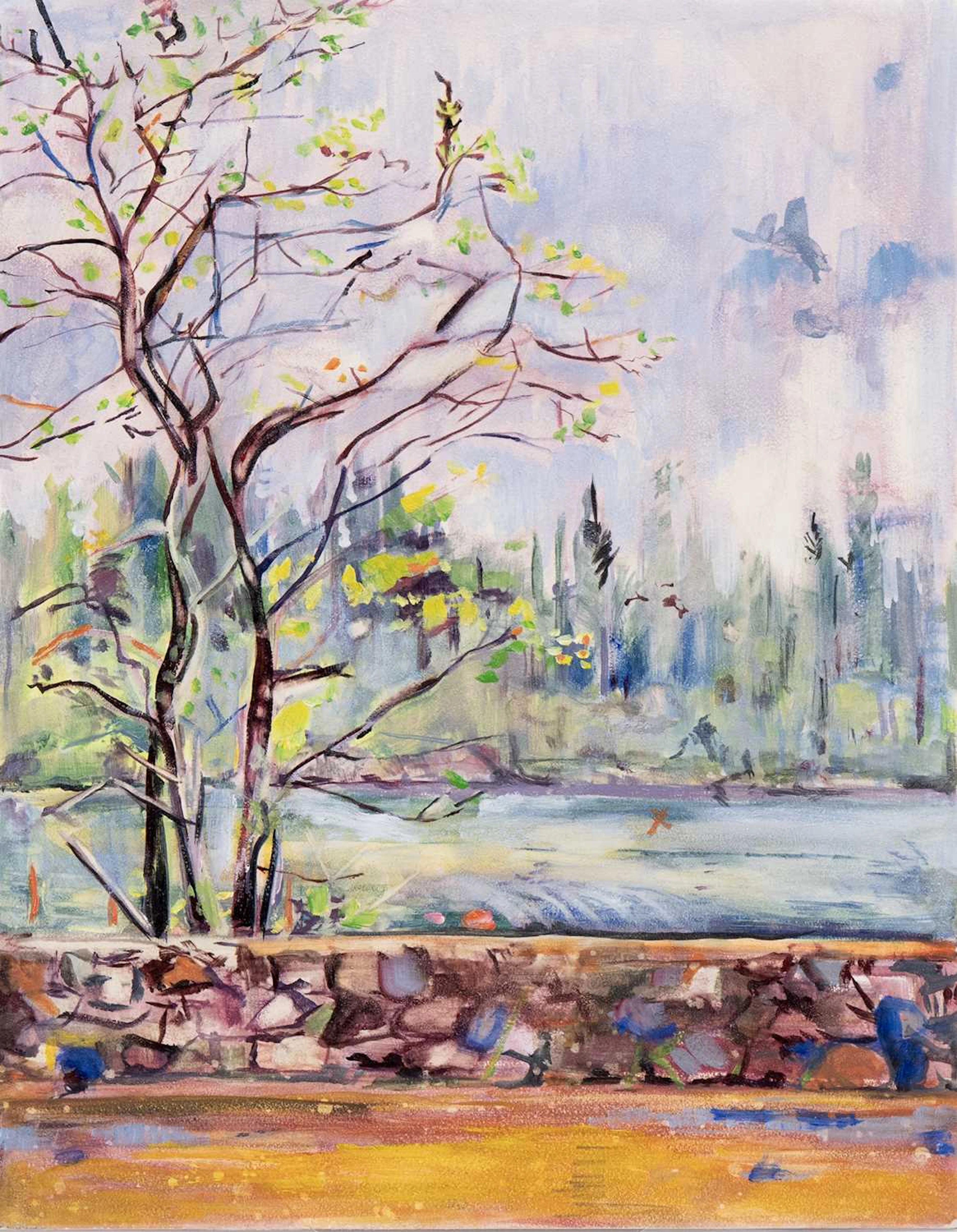LIBBY WALKER TREE AT LOCH ARD