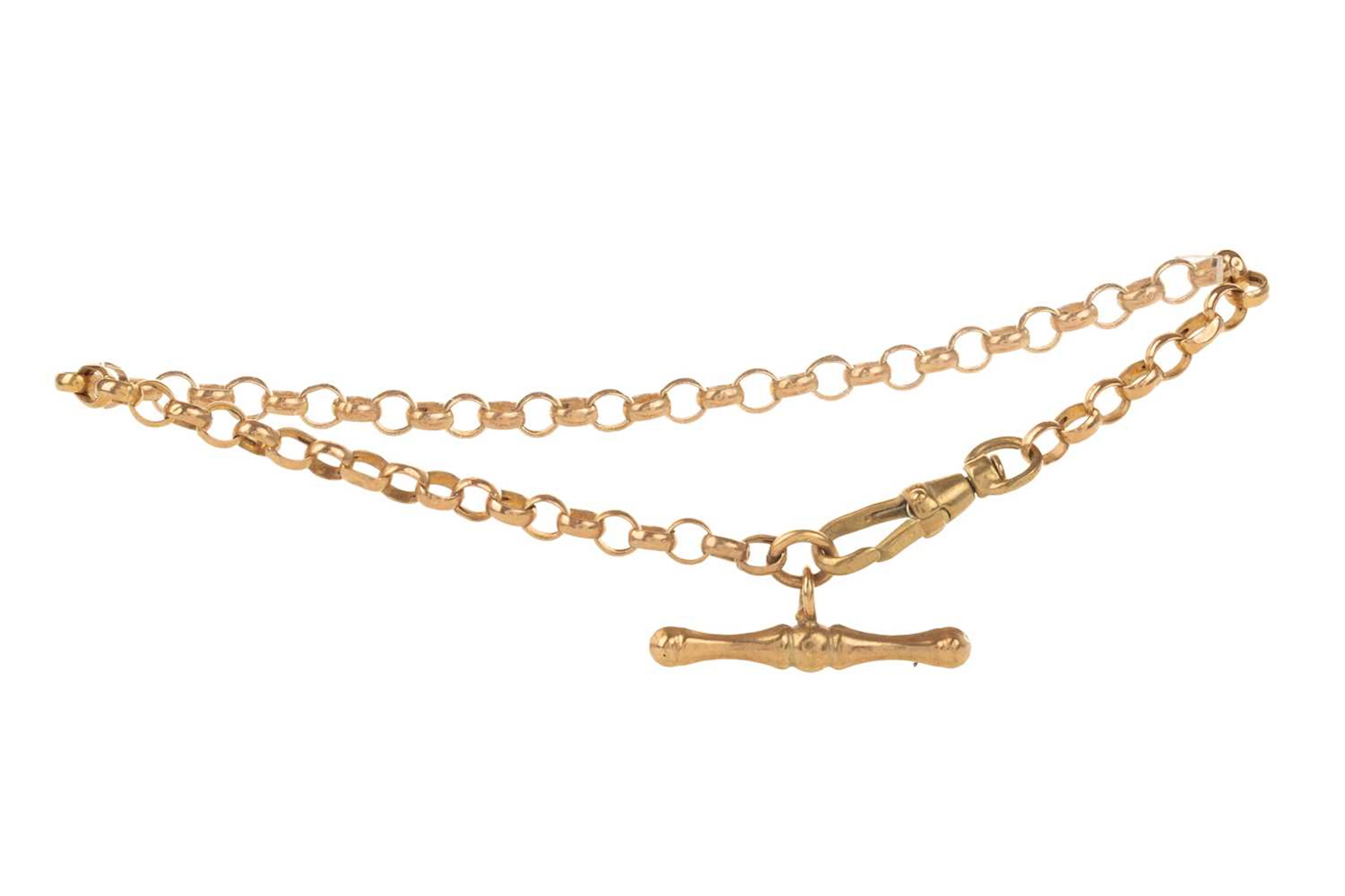 GOLD BRACELET LATE 20TH CENTURY