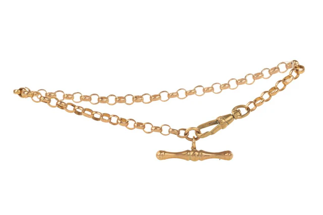 GOLD BRACELET LATE 20TH CENTURY