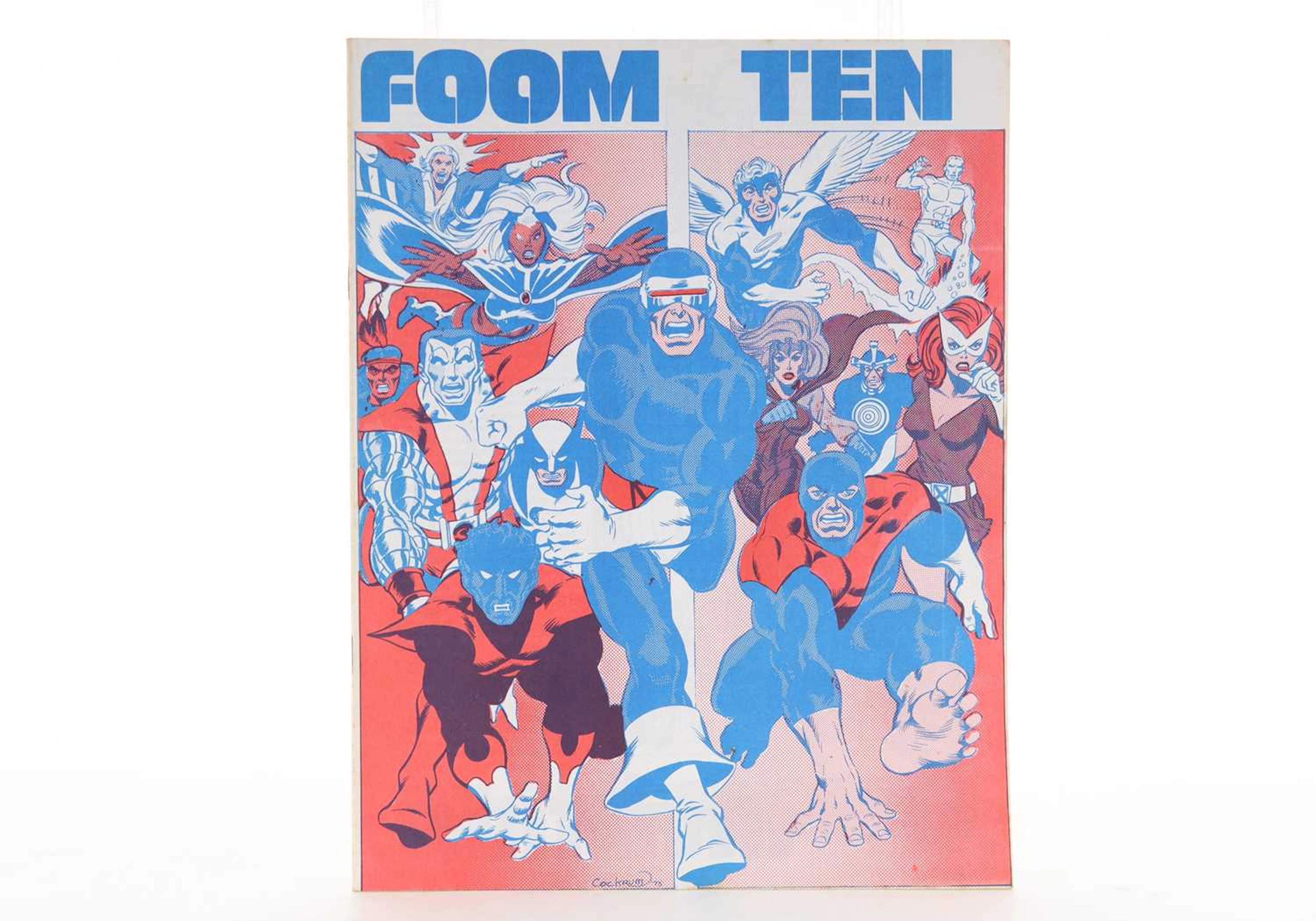 FOOM NO. 10- KEY X-MEN ISSUE 1975