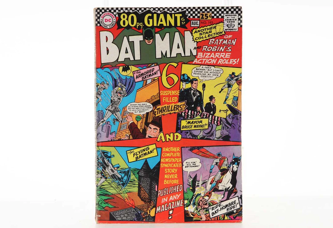 DC-BATMAN-SILVER AGE ISSUES 1964-1967