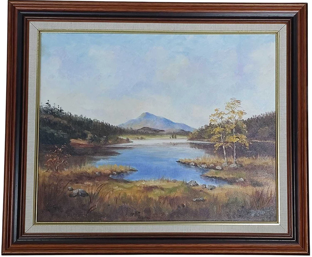 * ALFRED MARSH BEN LOMOND AND LOCH ARD IN AUTUMN