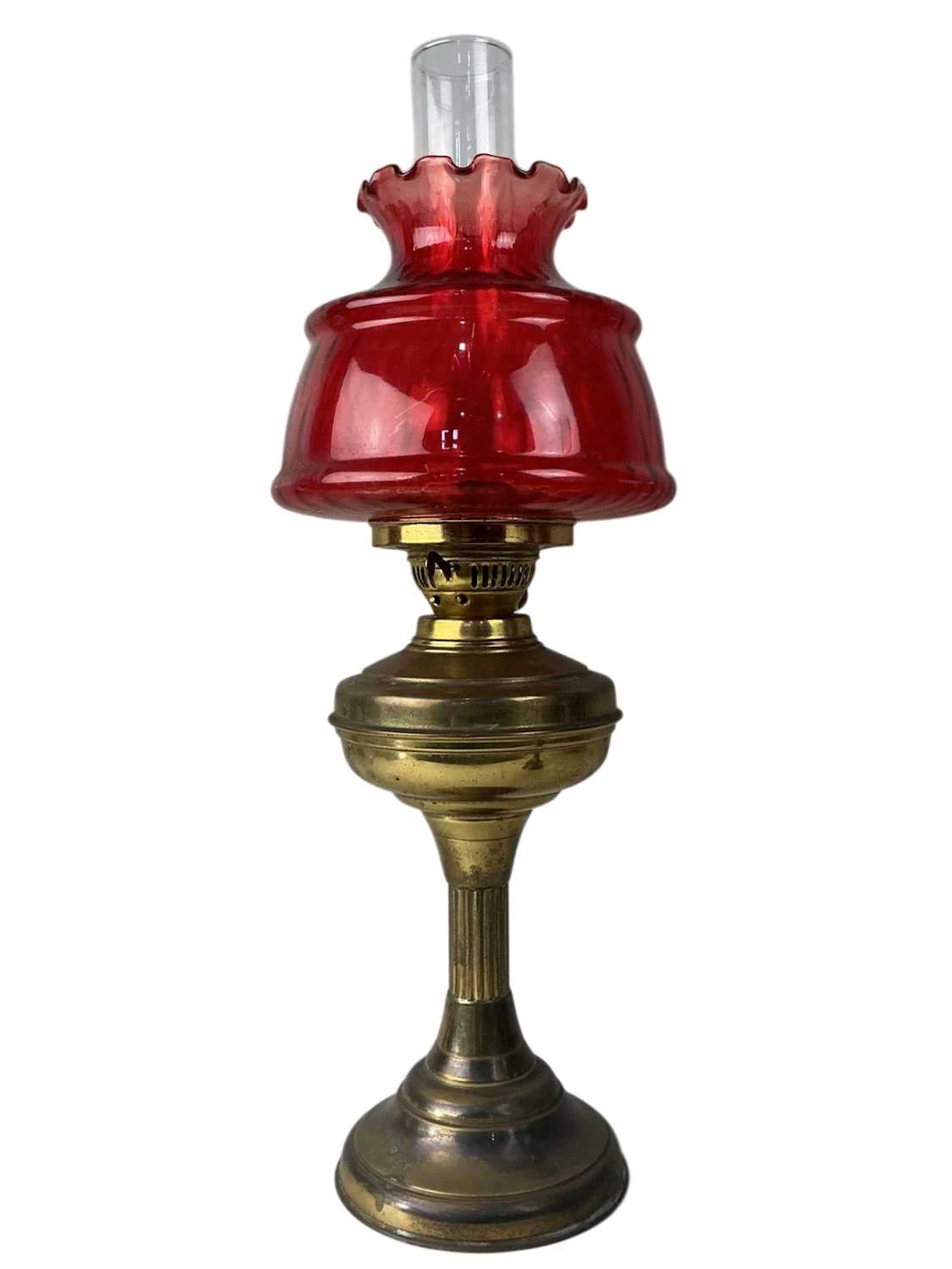 COLLECTION OF OIL LAMPS MID 20TH CENTURY