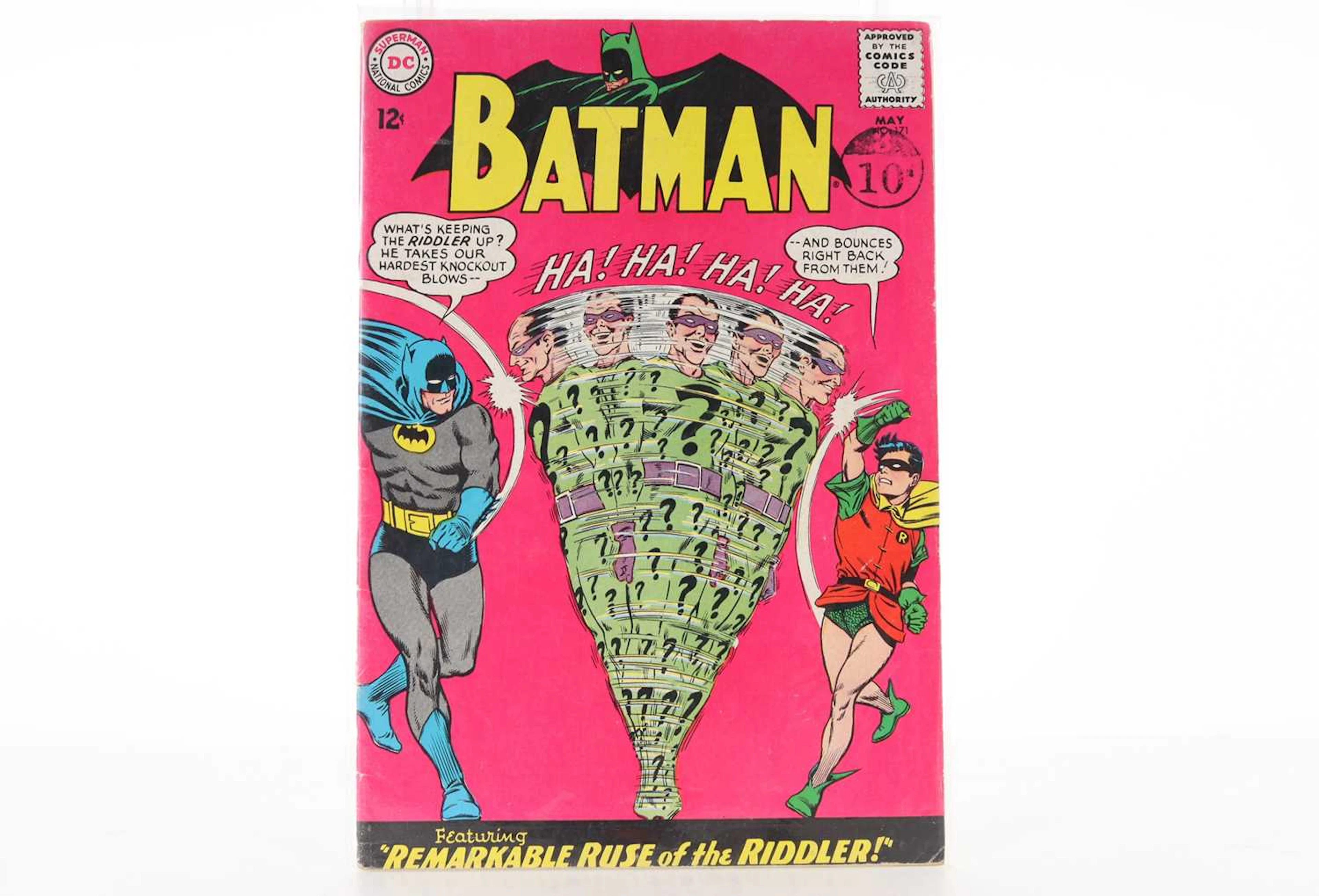 DC- BATMAN #171, FIRST SILVER AGE APPEARANCE OF THE RIDDLER 1965