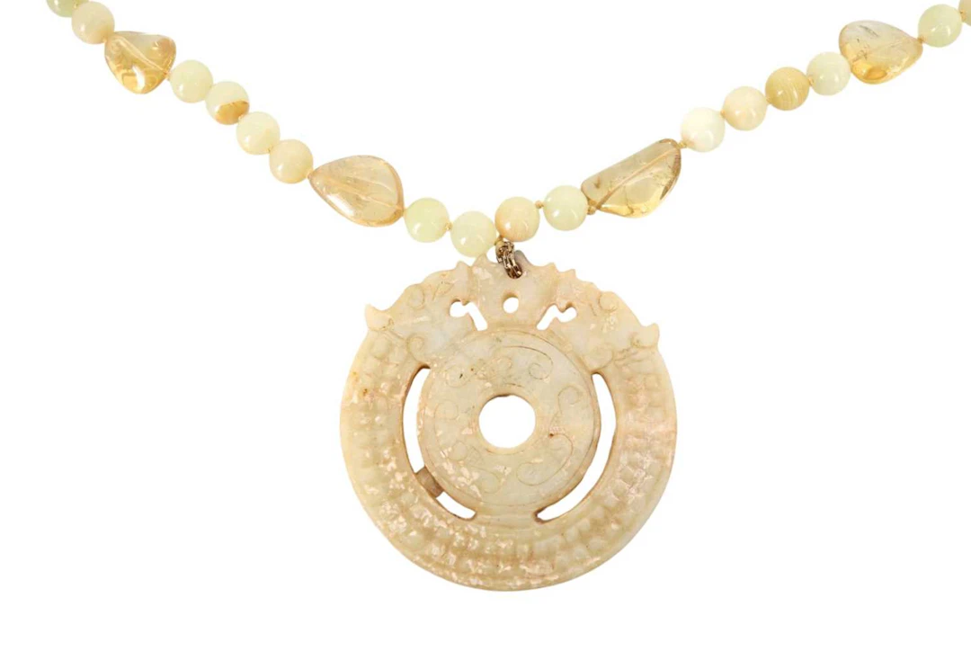 AGATE NECKLACE EARLY/MID 20TH CENTURY