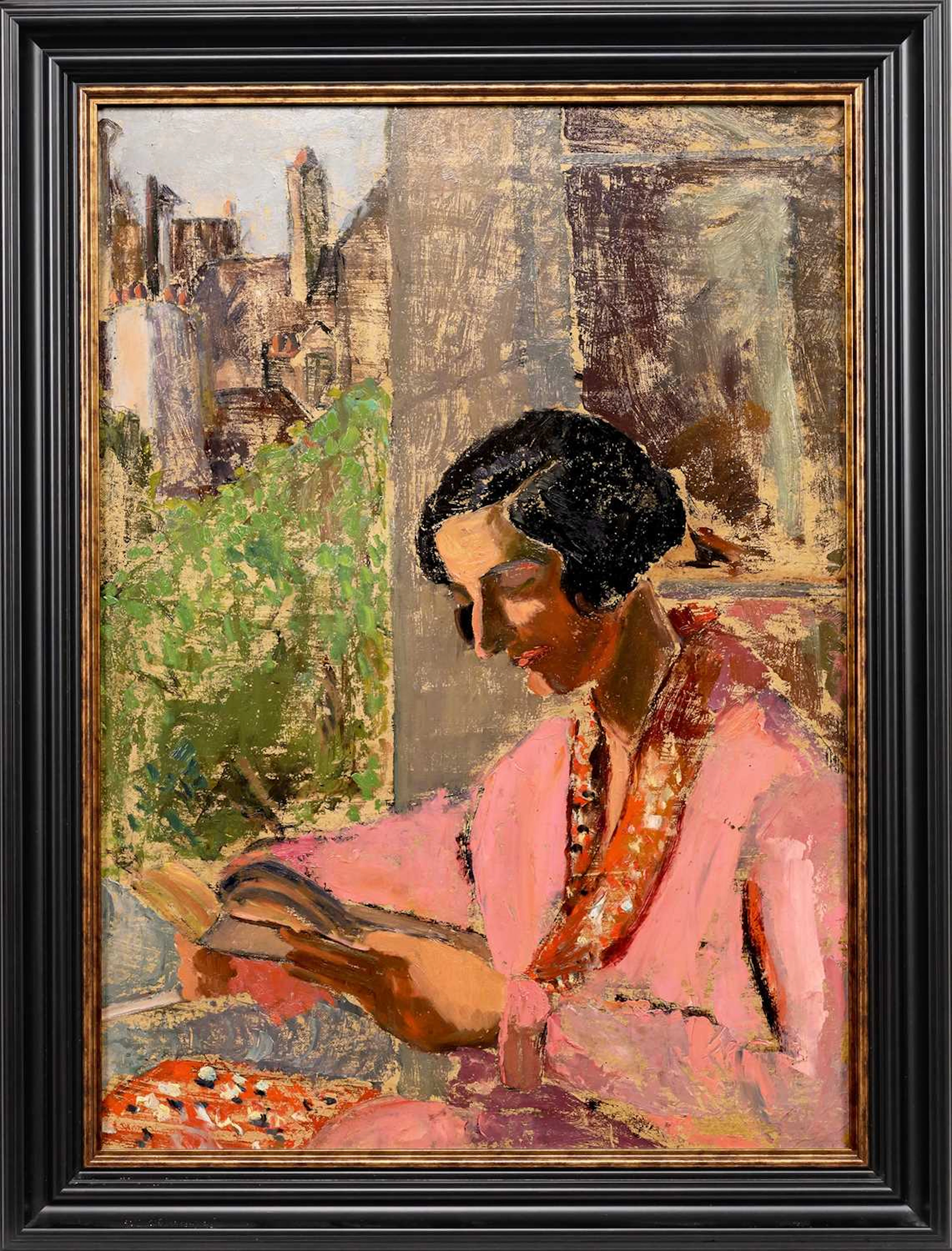 SCOTTISH SCHOOL (20TH CENTURY) PORTRAIT OF VIRGINIA WOOLF